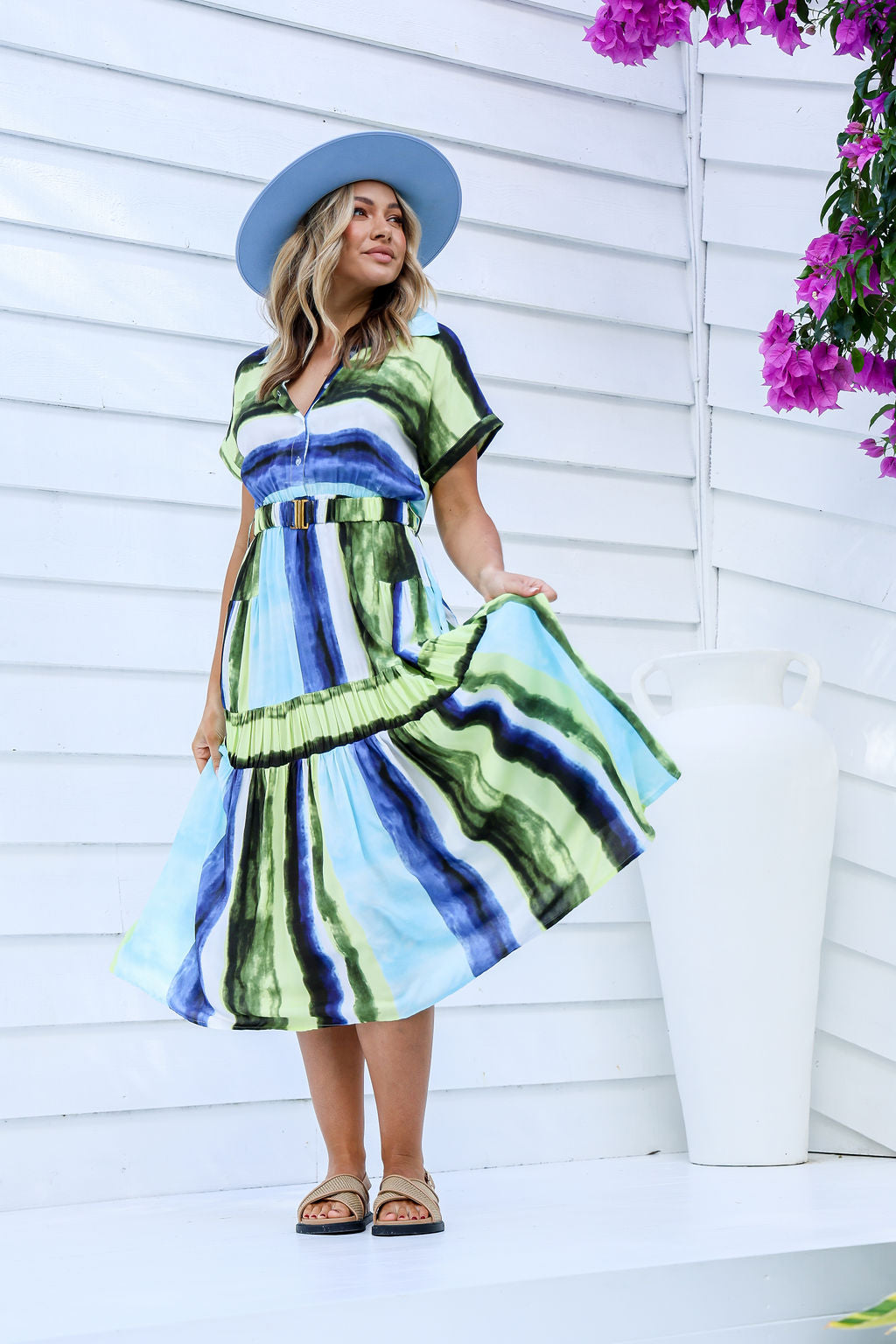 Joop & Gypsy Aegean Stripe Dress