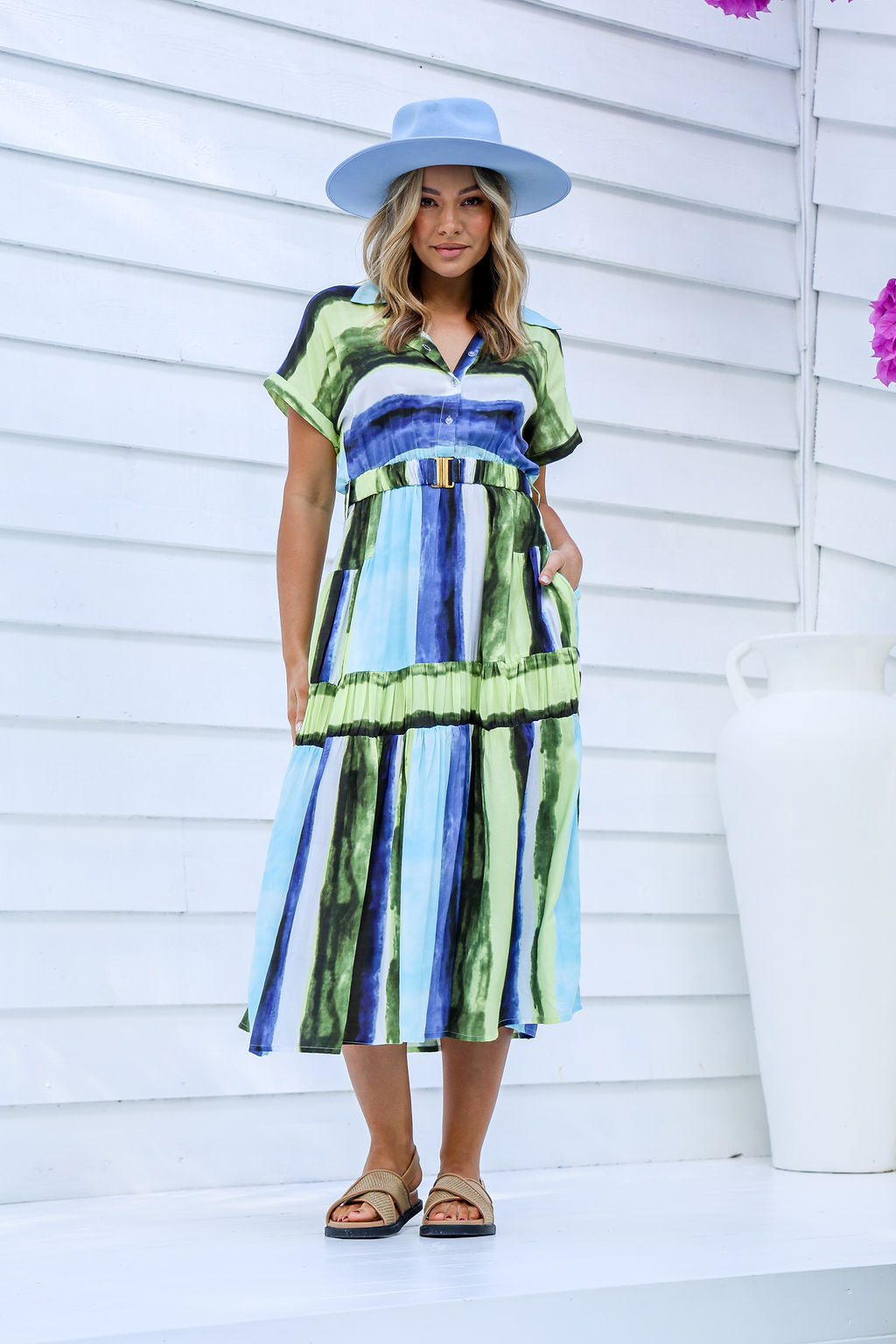 Joop & Gypsy Aegean Stripe Dress