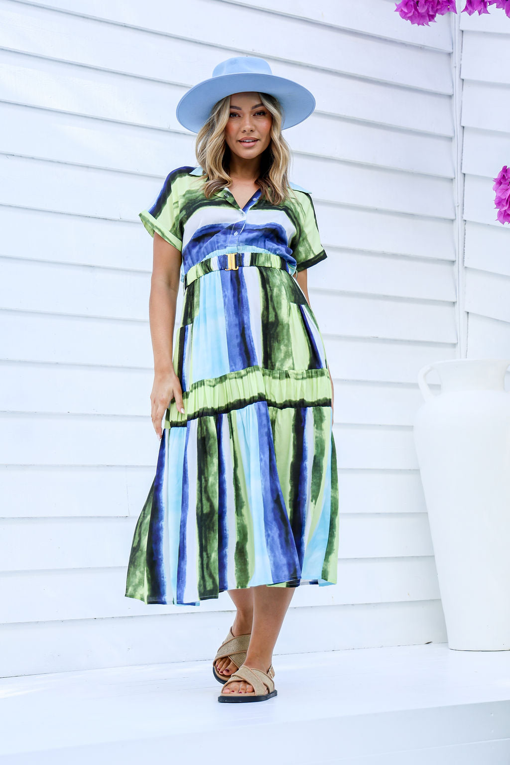 Joop & Gypsy Aegean Stripe Dress