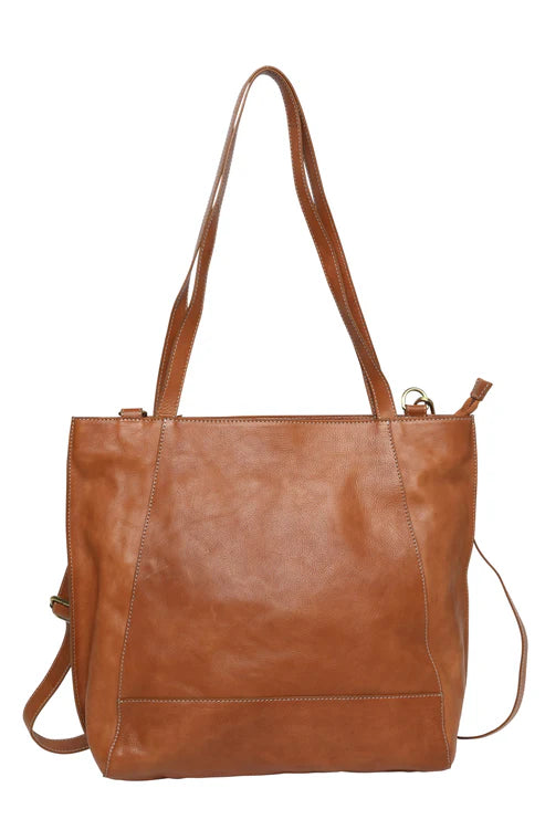 Cosgrove & Co Prahran Market Tote Travel Bag - Tobacco