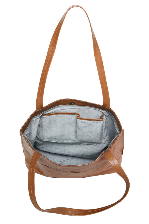 Cosgrove & Co Prahran Market Tote Travel Bag - Tobacco