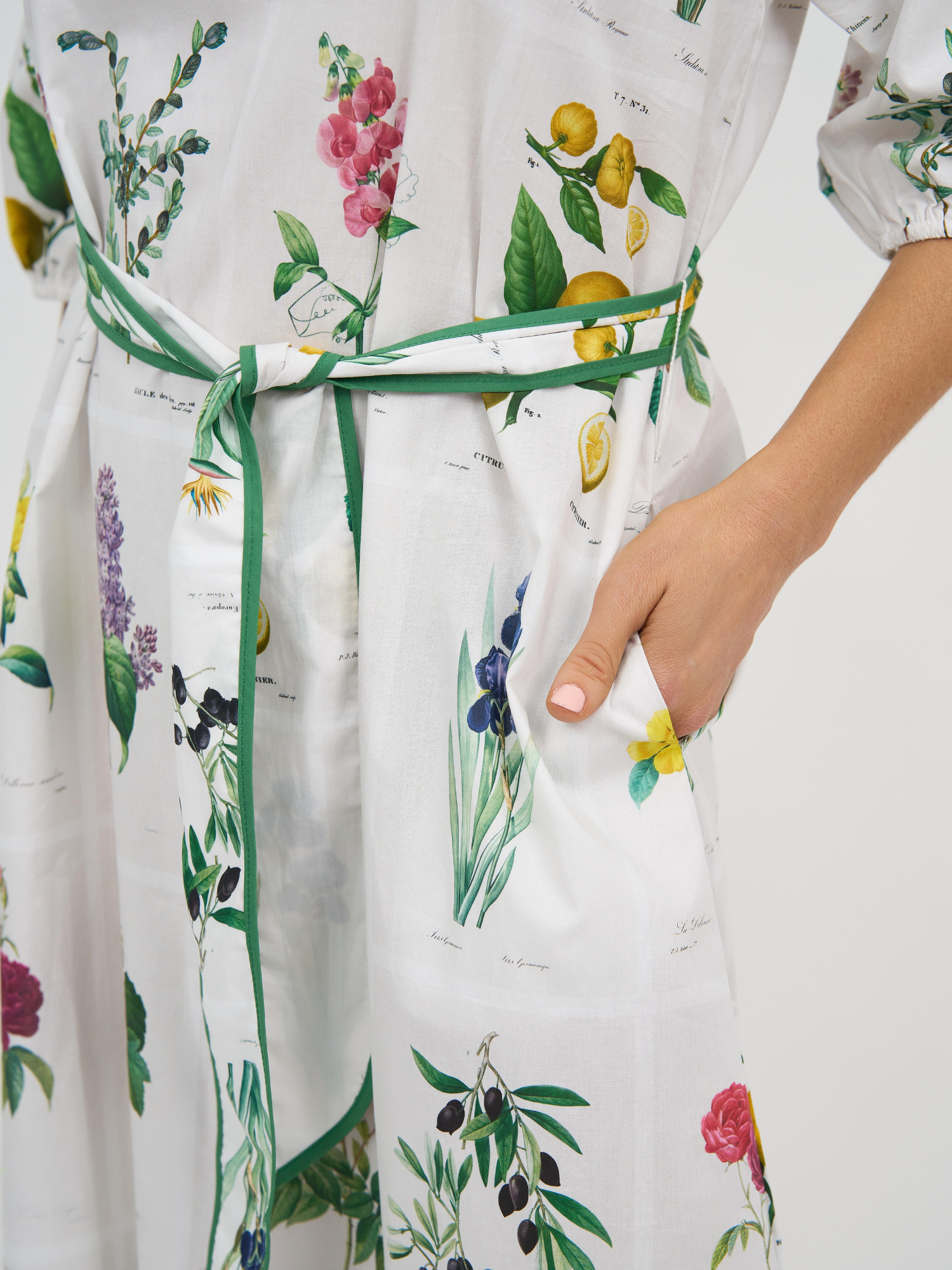 Liberty Rose Botanical Garden Midi Dress