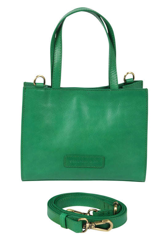 Cosgrove & Co Elena Petite Grab Event Bag - Emerald