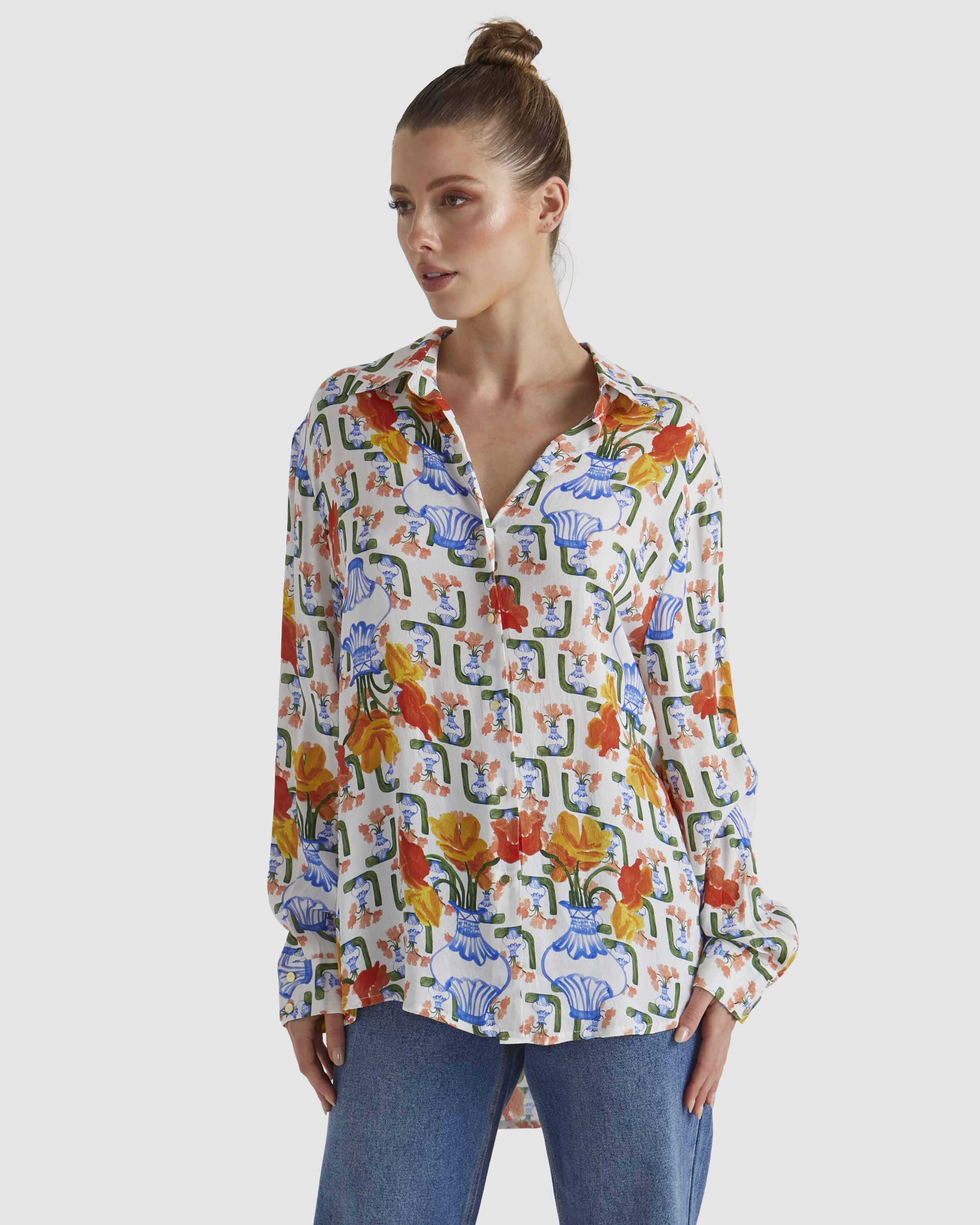 Fate+Becker Summer Tide Shirt - Vase