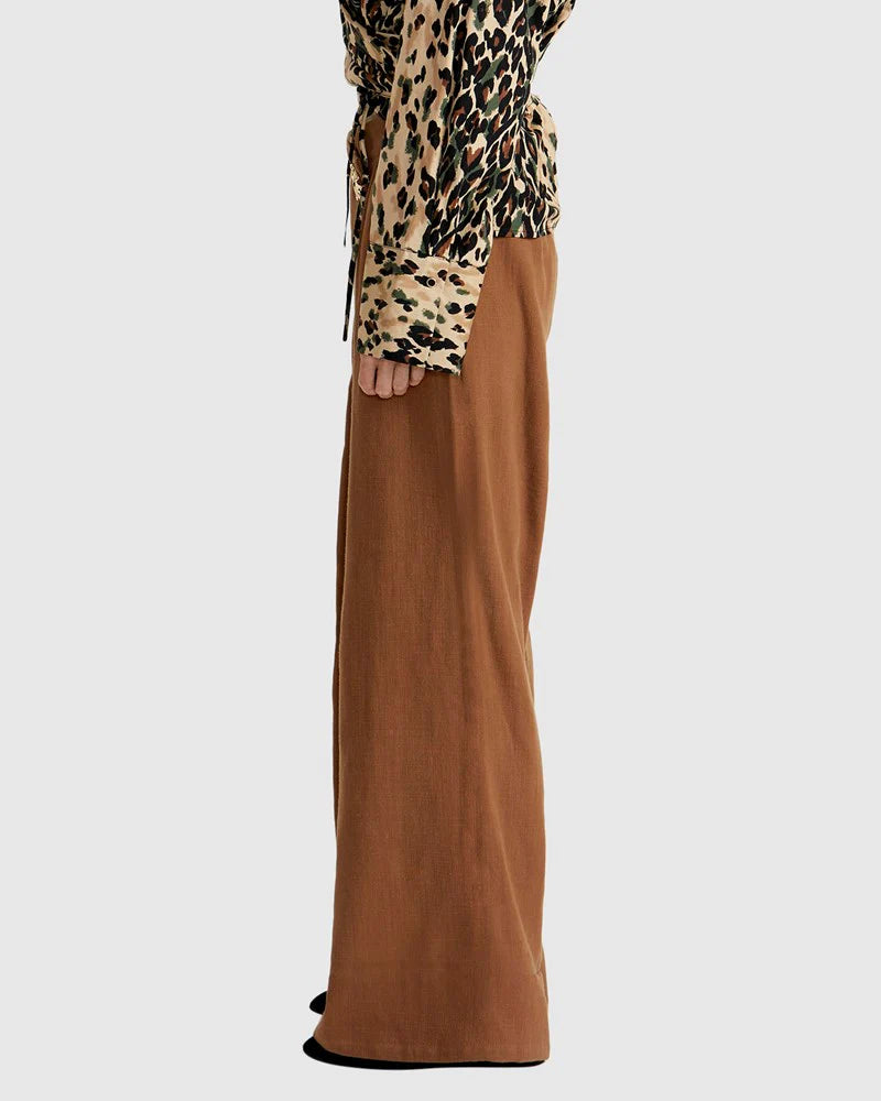 Fate+Becker Muse Pant - Tobacco