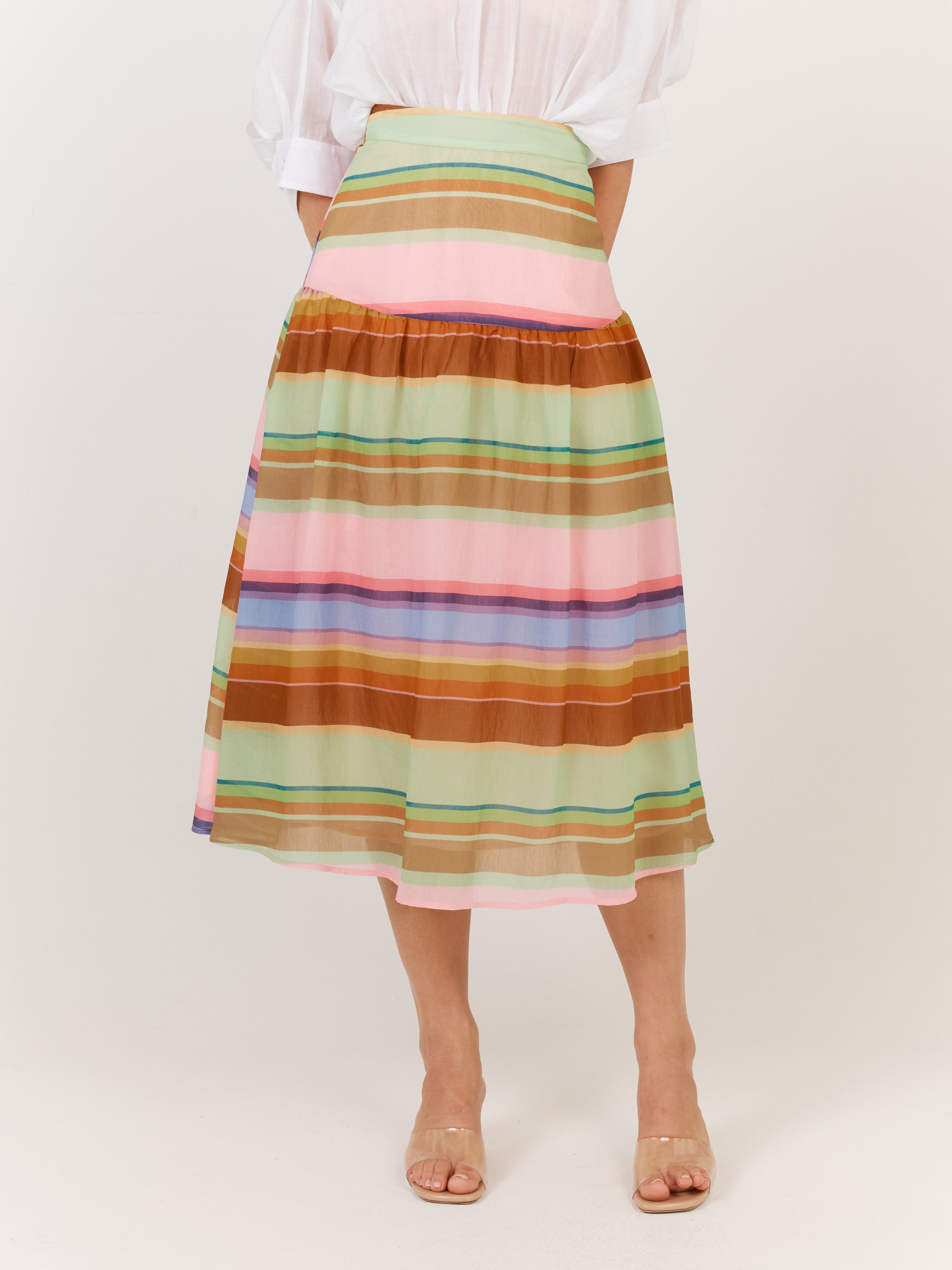 Fate+Becker Siesta Skirt - Stripe