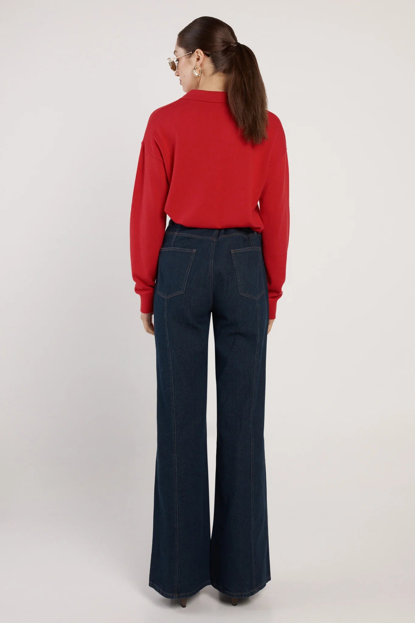 Fate+Becker Avia Wide Leg Jean - Indigo