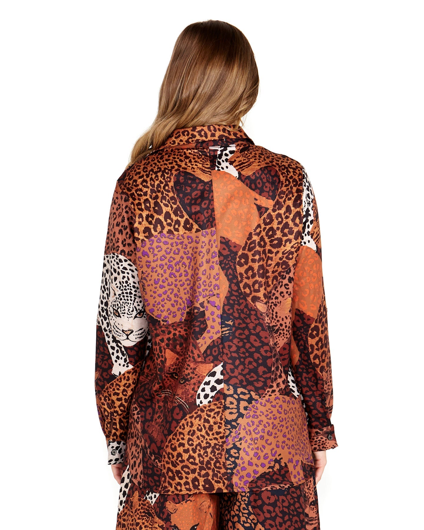 Sass Sindi Shirt - Leopard Mix Print