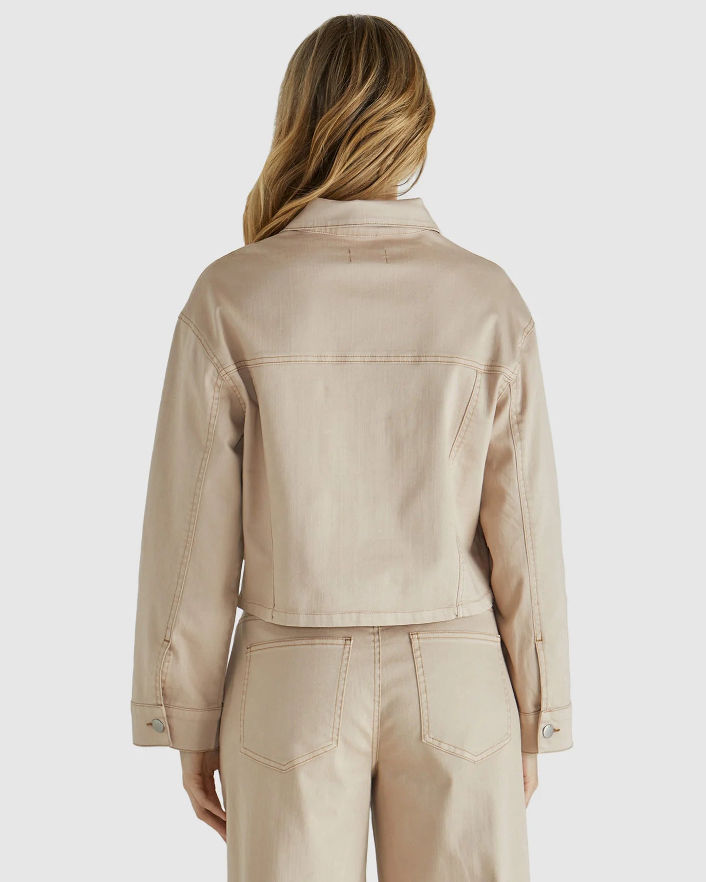 Sass Reece Jacket - Tan Wash
