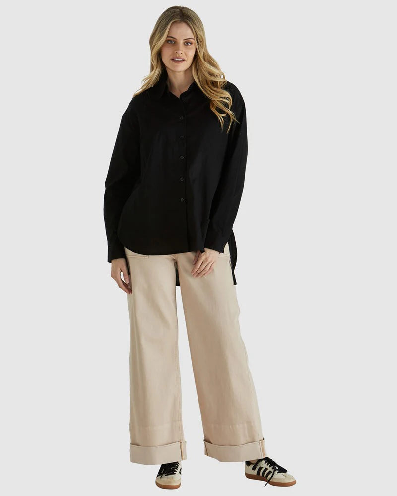 Sass Reece Pant - Tan Wash