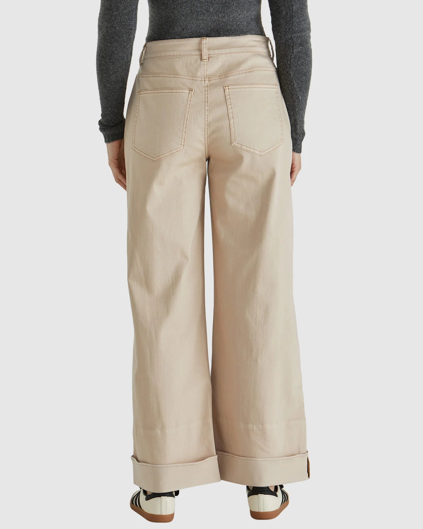 Sass Reece Pant - Tan Wash