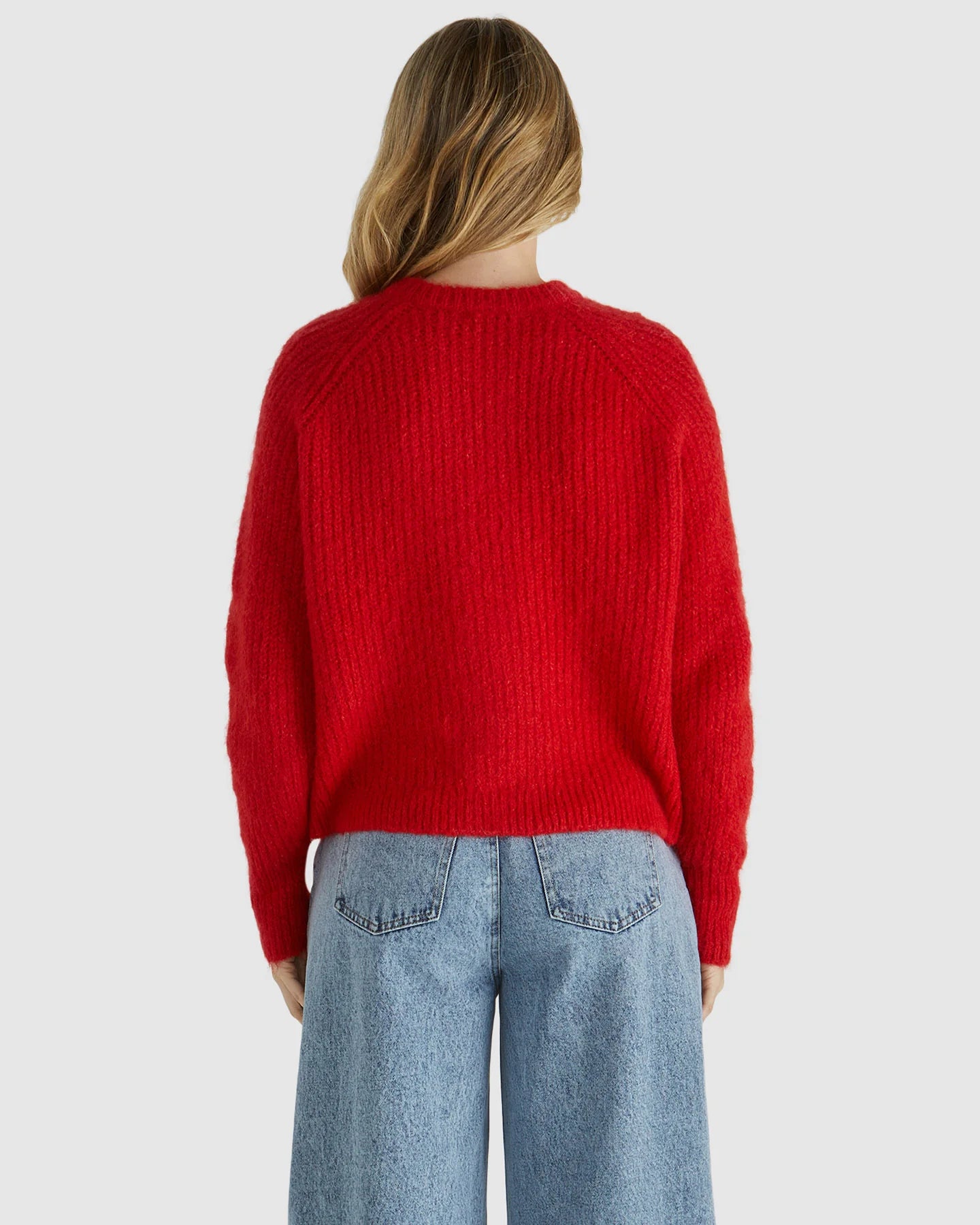 Sass Romee Cardi - Poppy Red