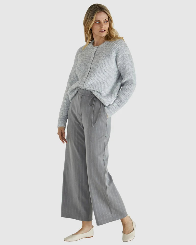Sass Romee Cardi - White Marle