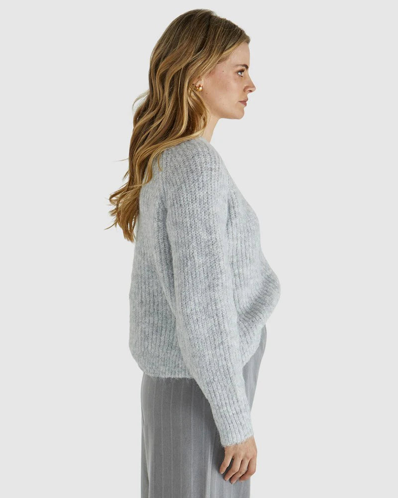 Sass Romee Cardi - White Marle