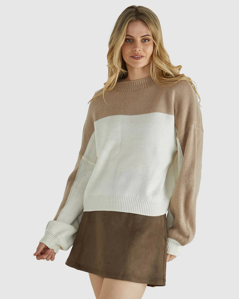 Sass Valery Knit - Oatmeal/Bone