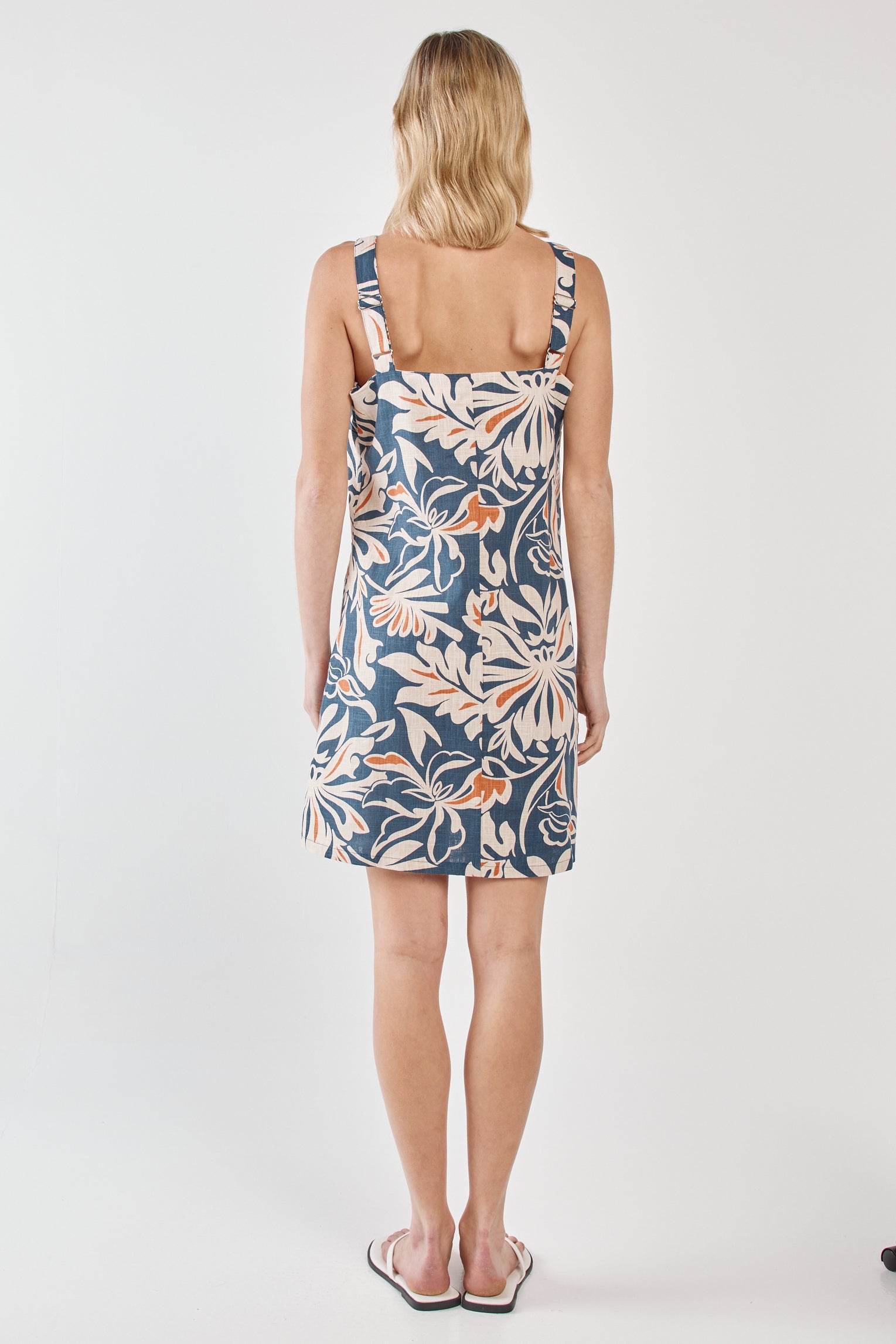 Sass Jana Mini Shift Dress - Wild Orchid