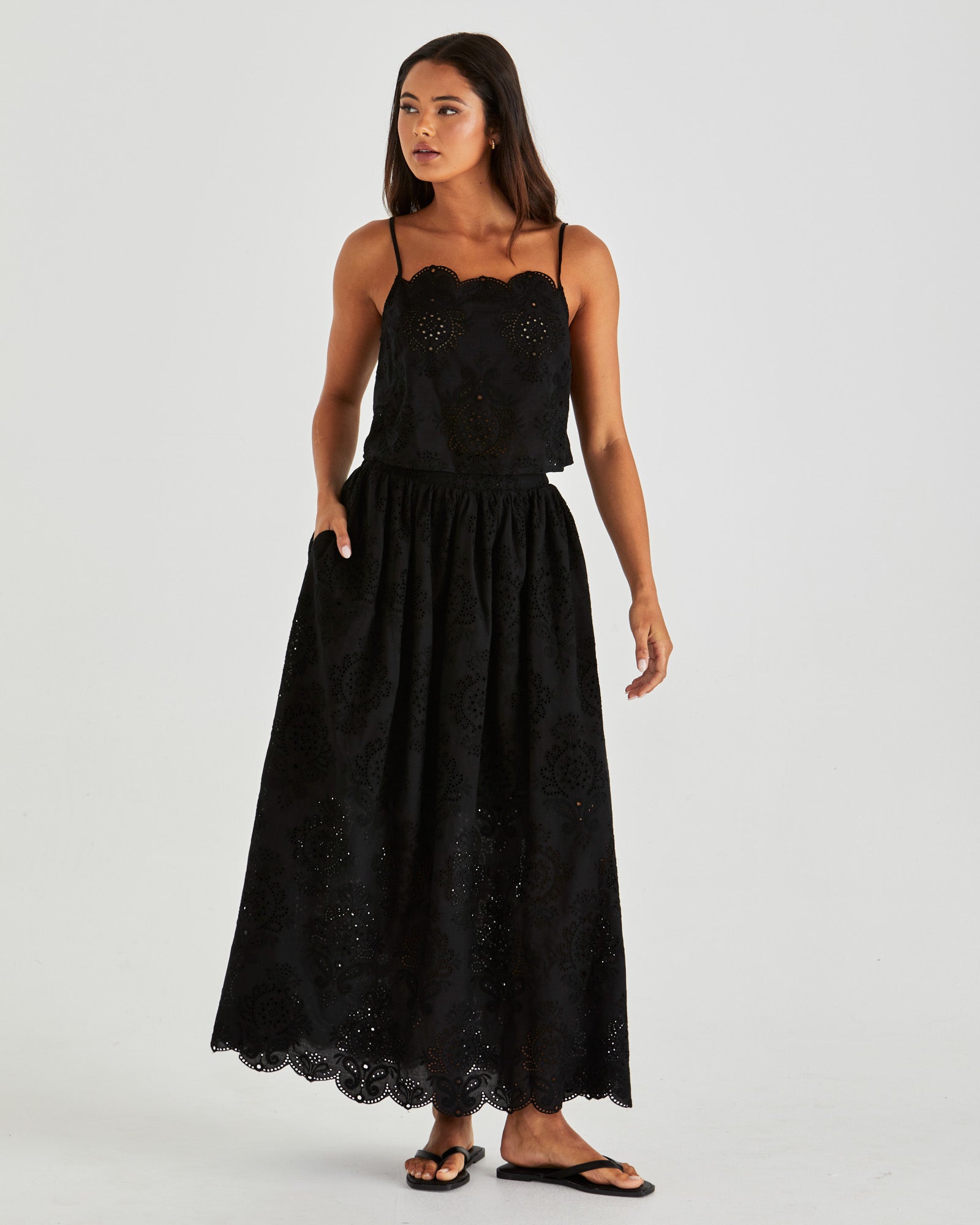 Sass Ani Cami - Black