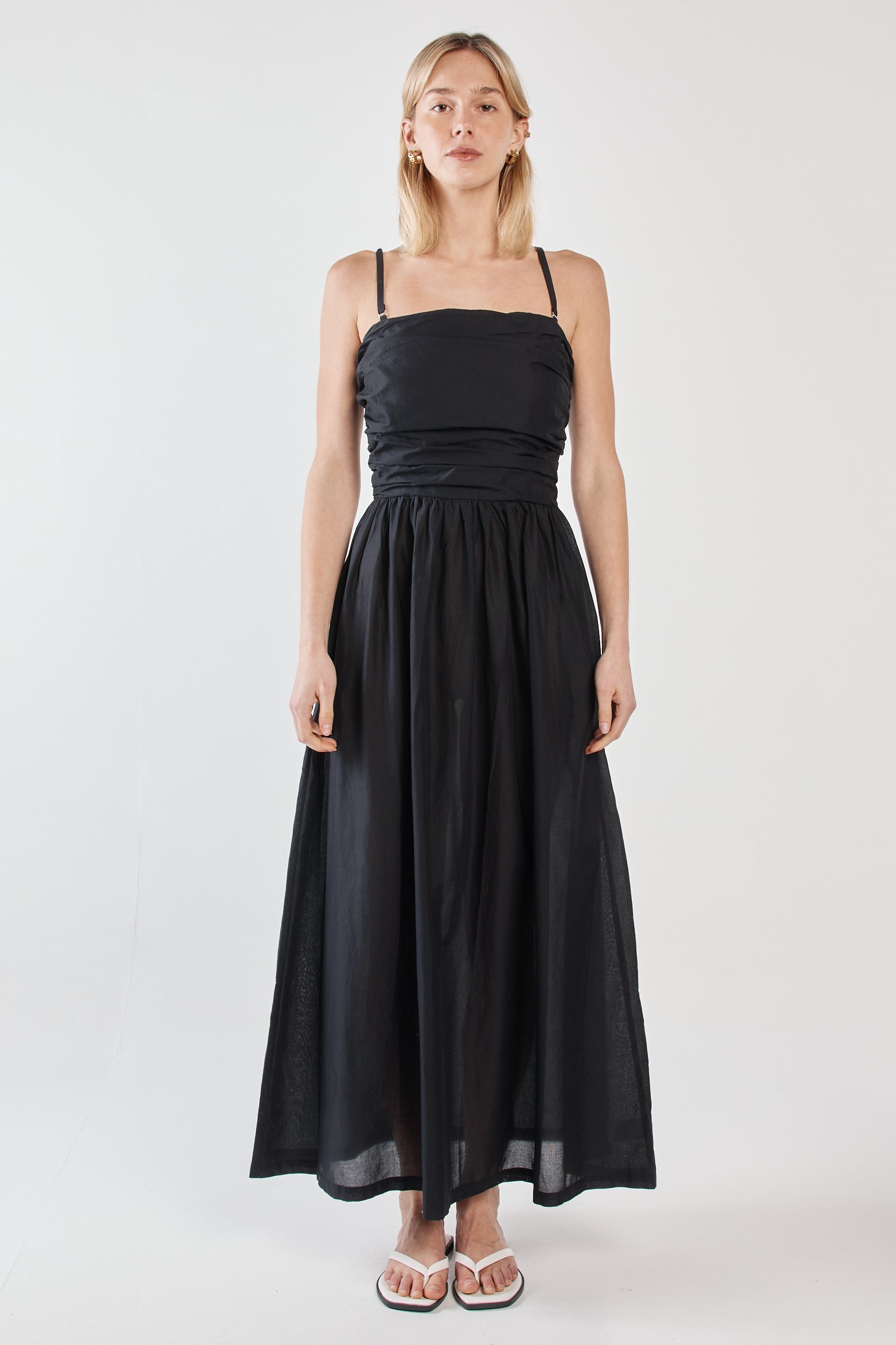 Sass Mina Strapless Dress - Black