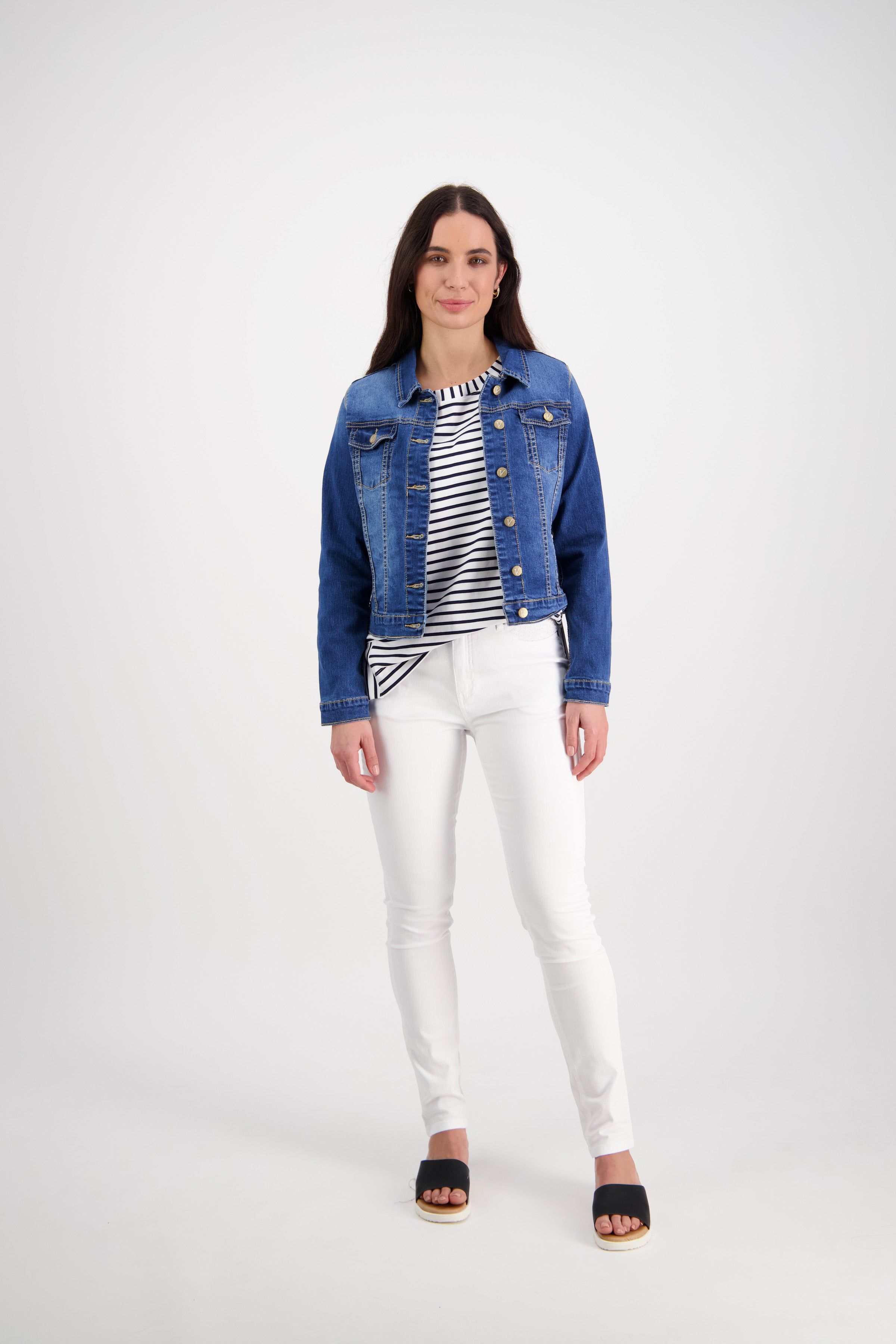 Vassalli Denim Jacket - Blue Wash