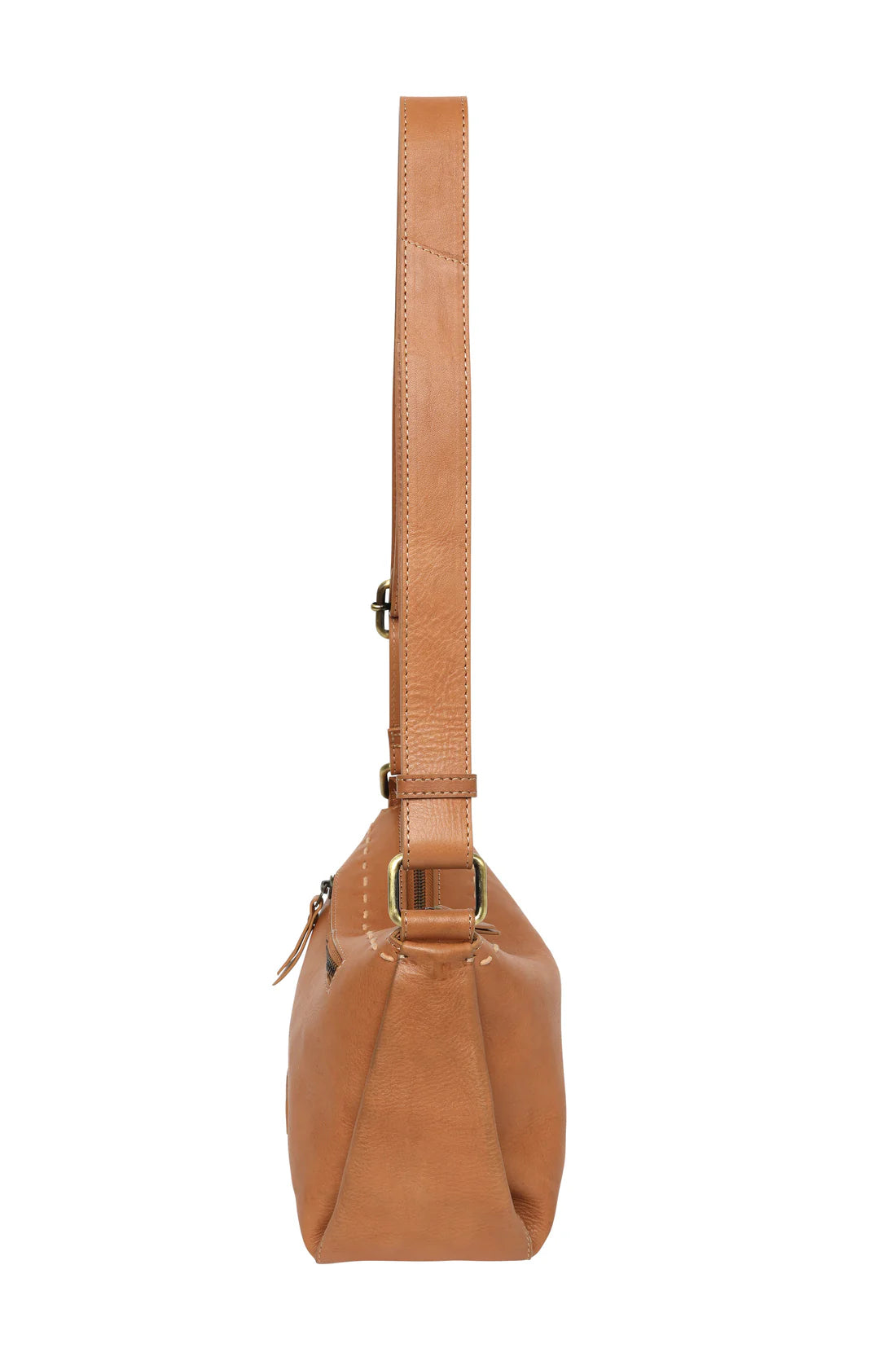 Cosgrove & Co Jade Slouch Cross Body Bag - Camel