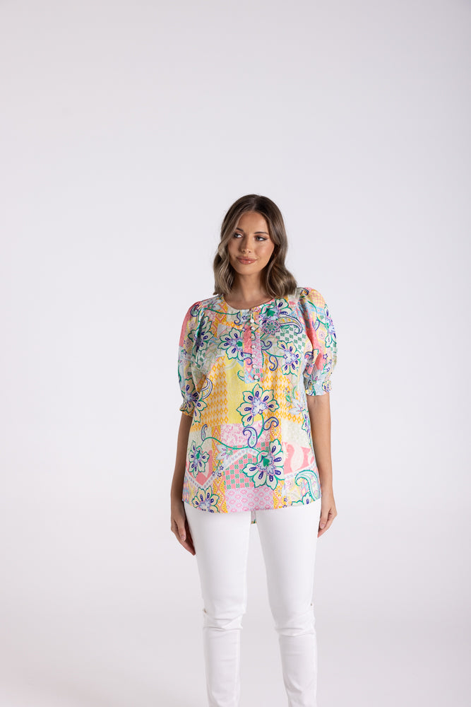 Two T's Stella Print Top
