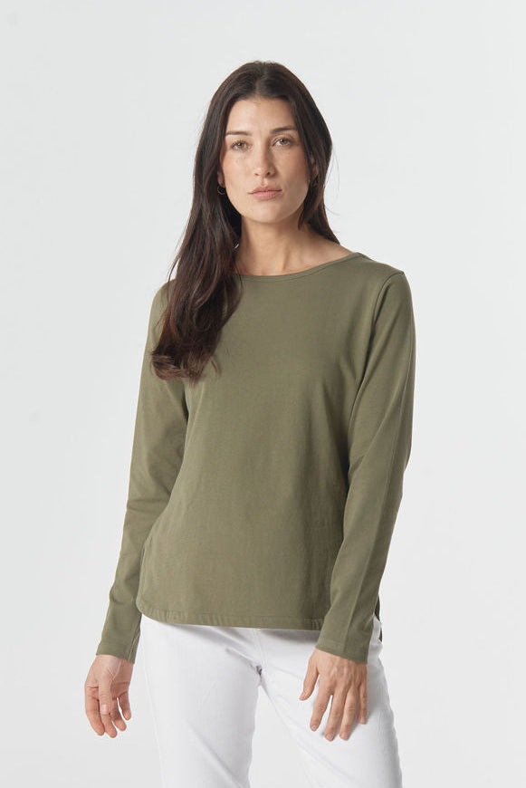 Goondiwindi Cotton Our Classic Jersey Tee - Sage