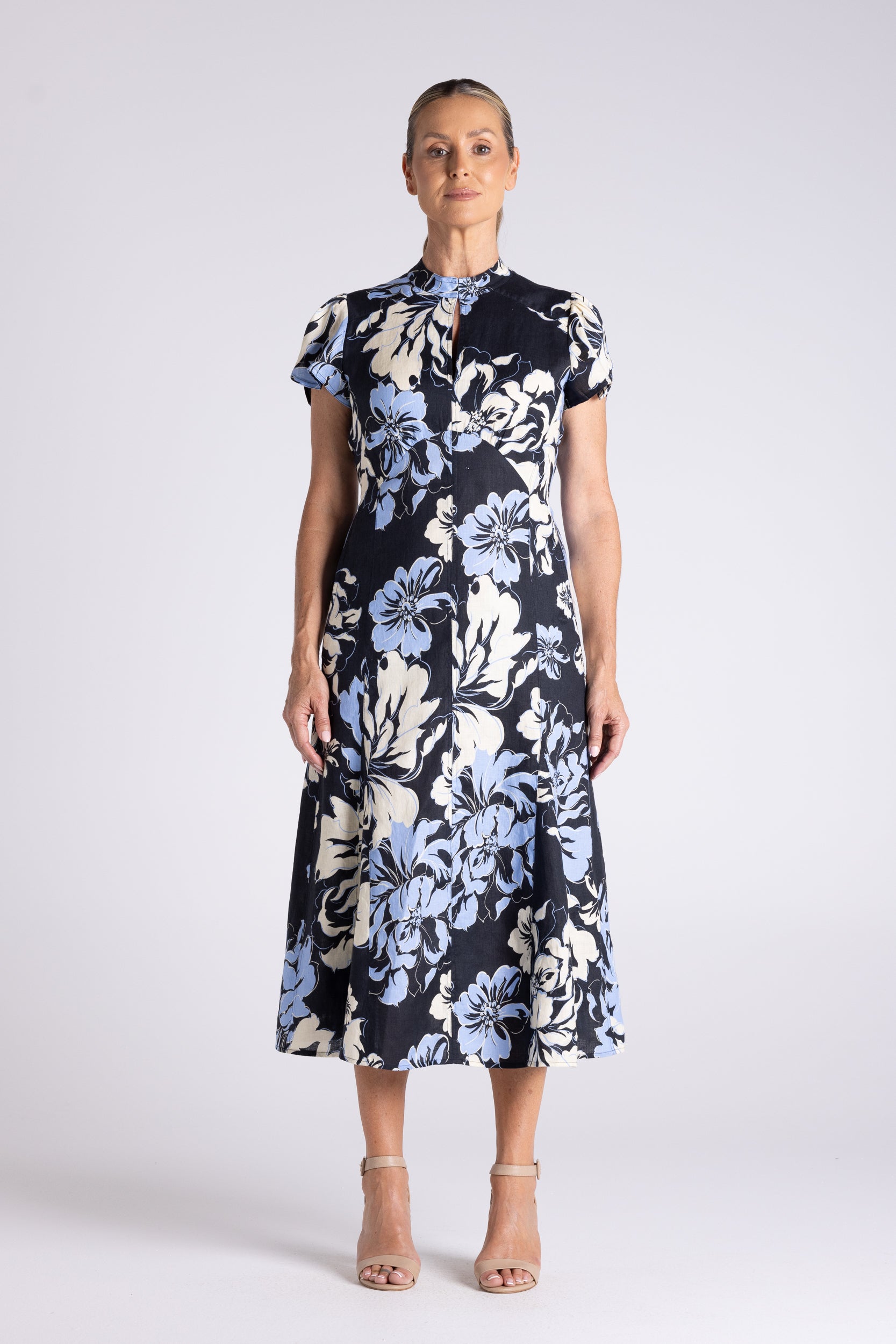 Two T's Peonie Print Dress