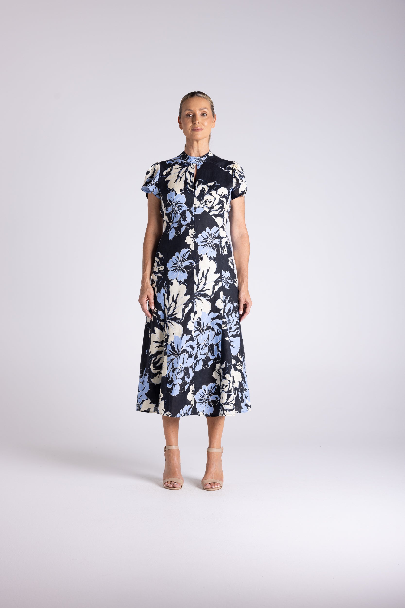 Two T's Peonie Print Dress