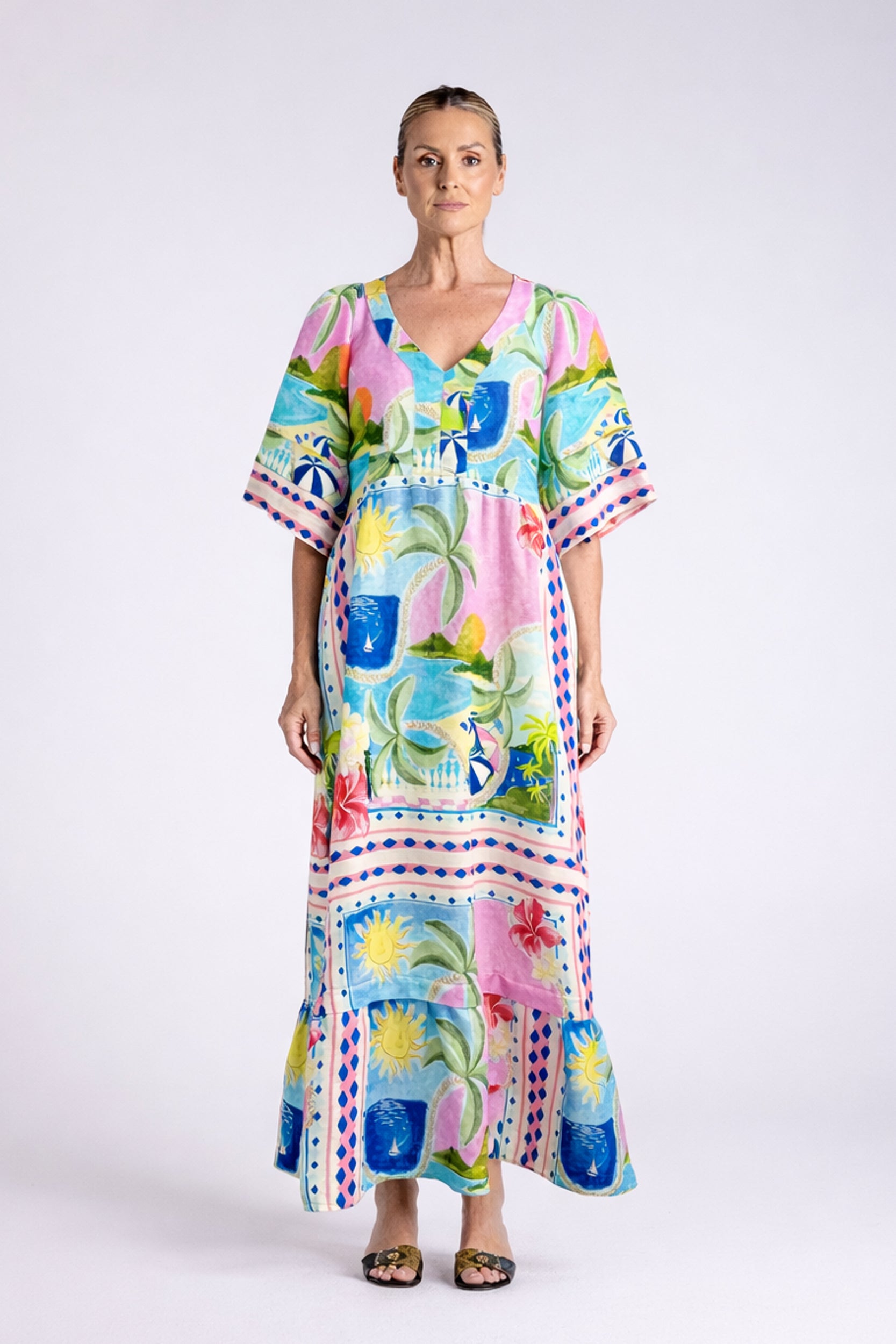 Two T's Ibiza Midi Dress