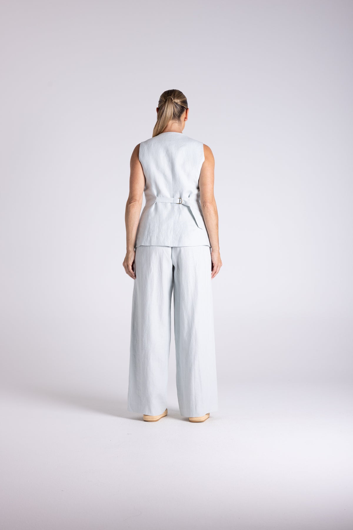 Two T's Abbey Vest - Sea Foam