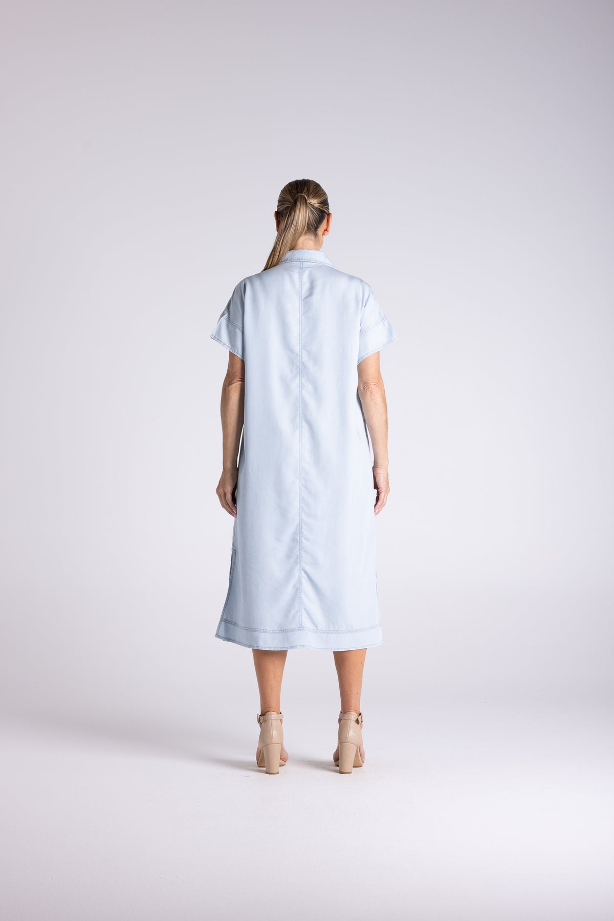 Two T's Deb Dress - Cornflower