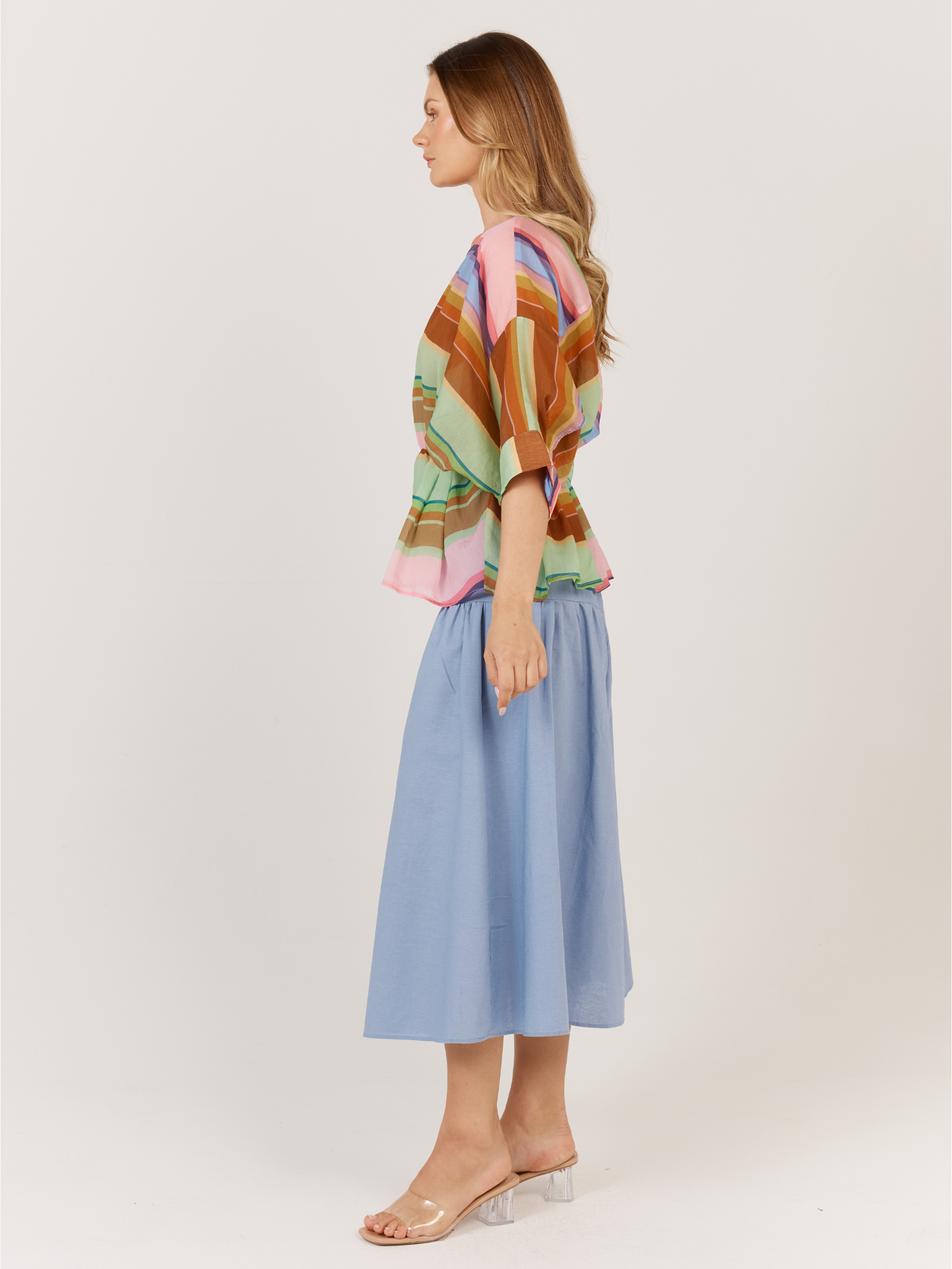 Fate+Becker Siesta Top - Stripe
