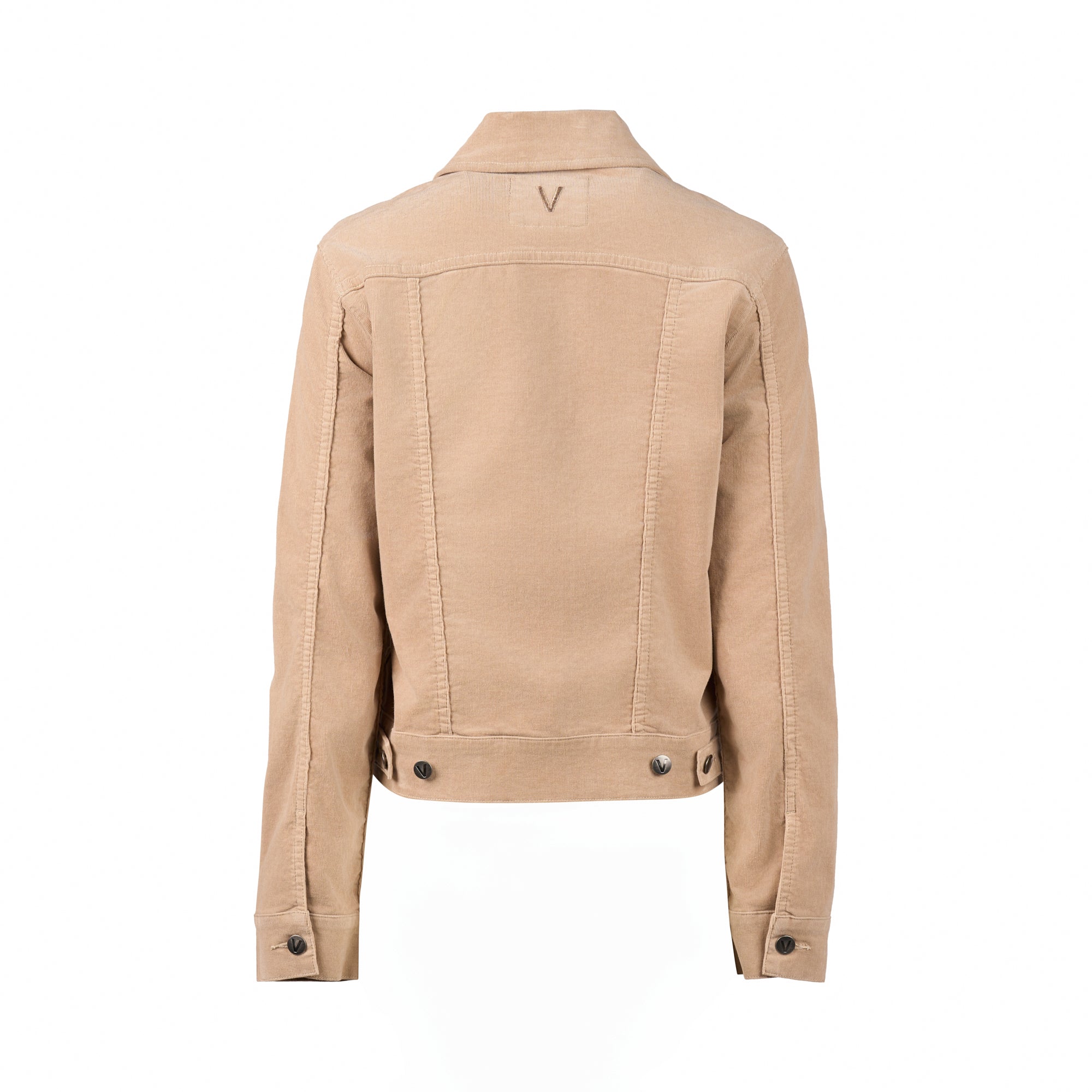 Vassalli Pinwale Cord Jacket - Oat