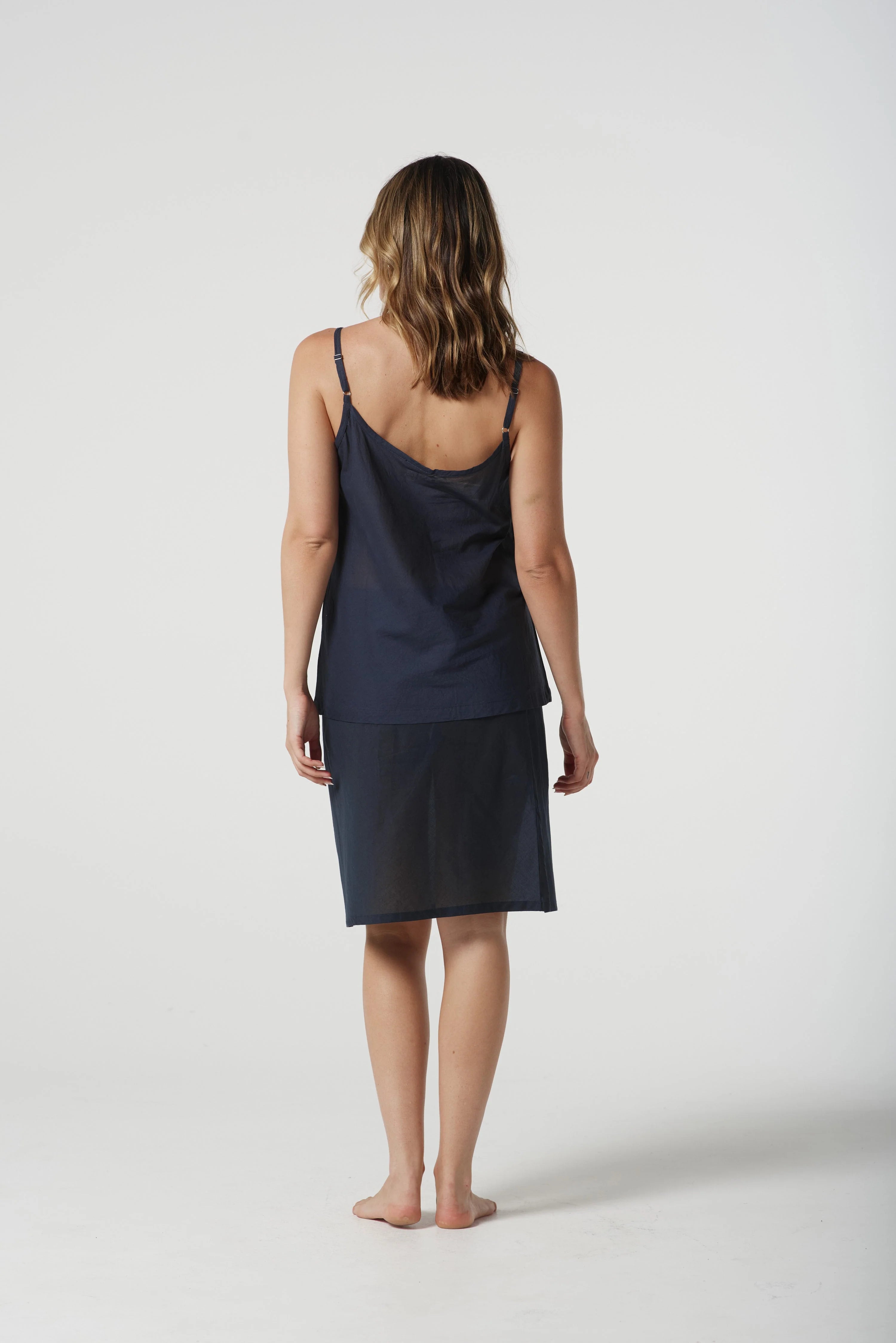 Goondiwindi Cotton Camisole - Navy