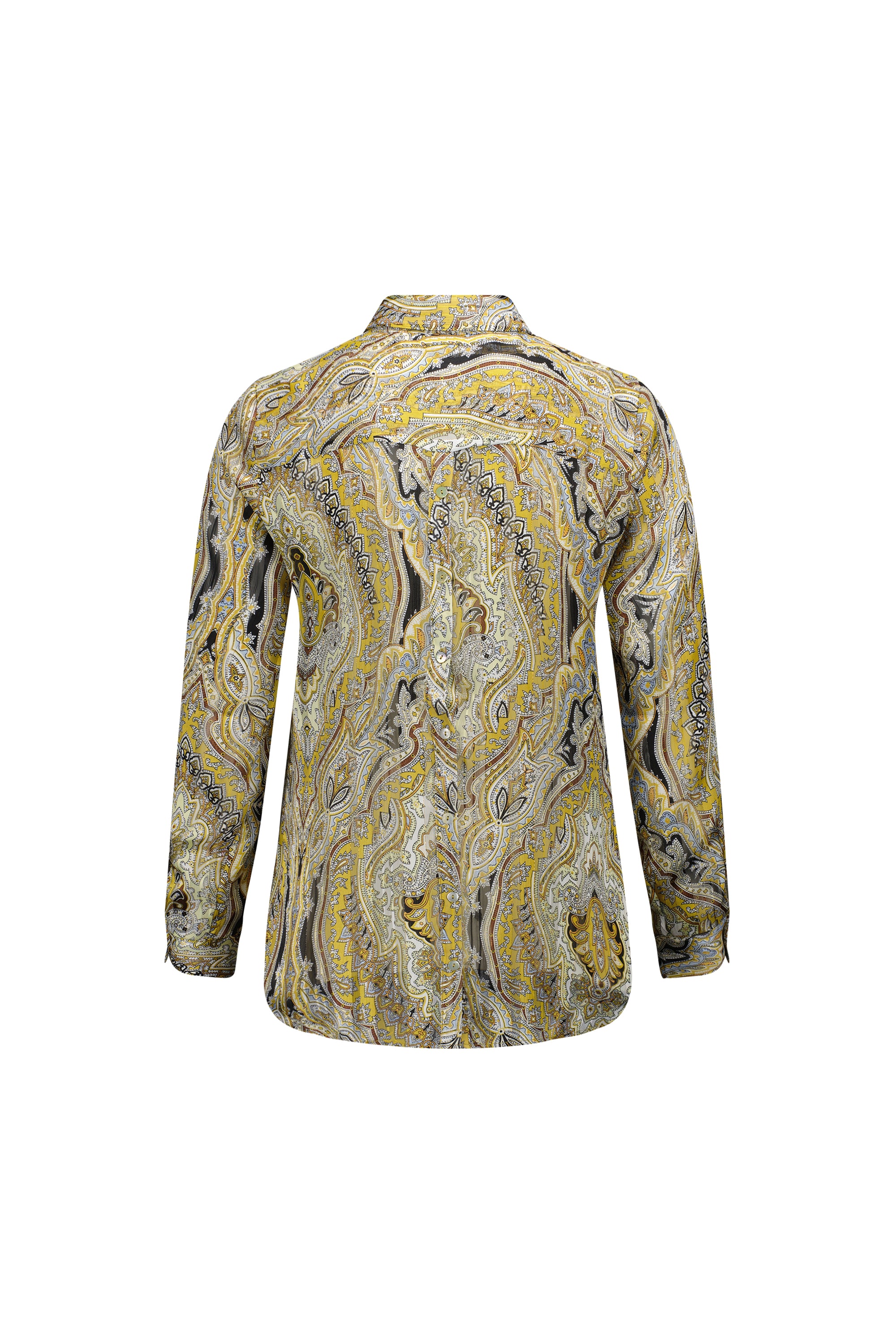 Vassalli Long Sleeve Shirt with Button Detail - Majestic