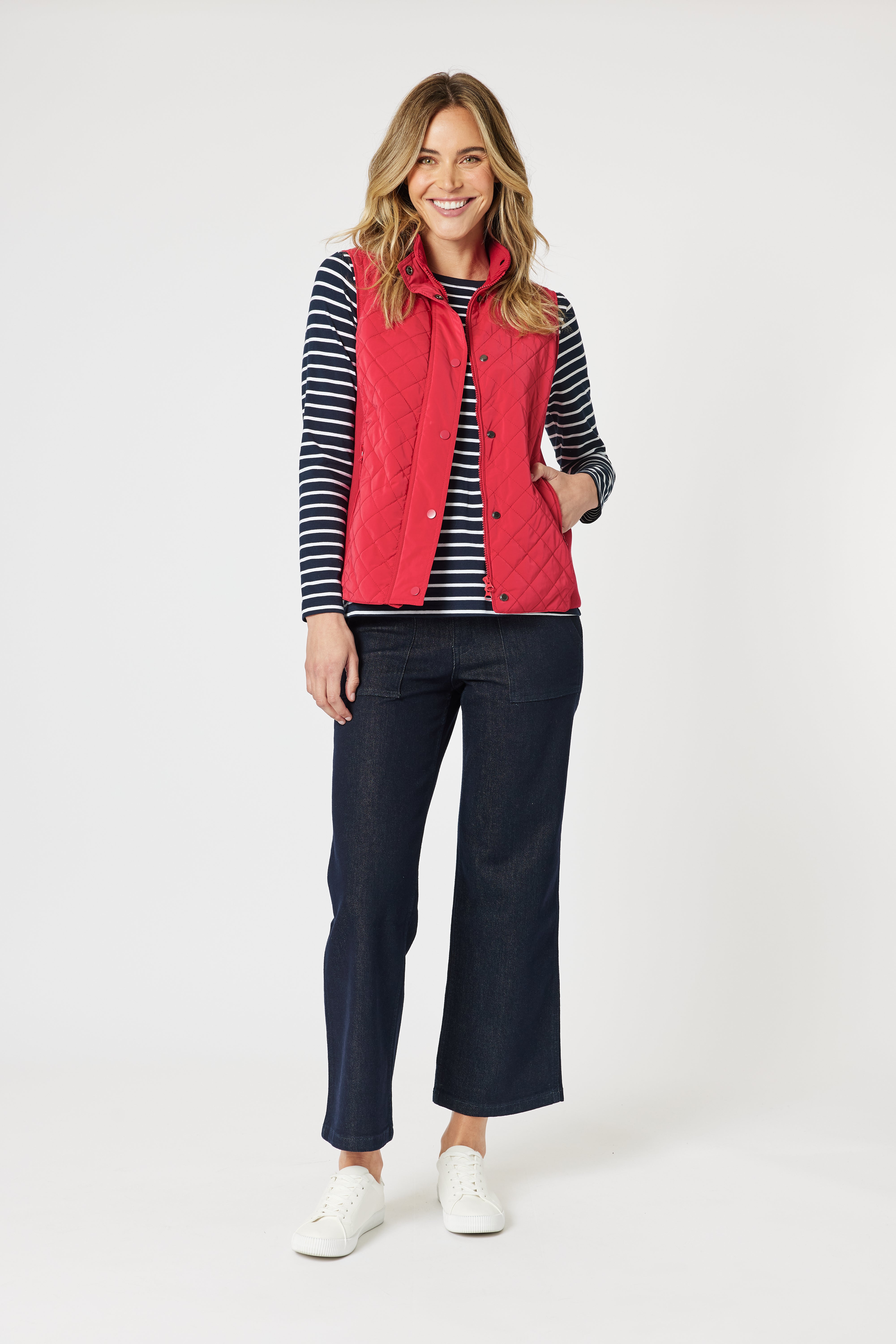 Gordon Smith Brighton Puffer Vest - Red