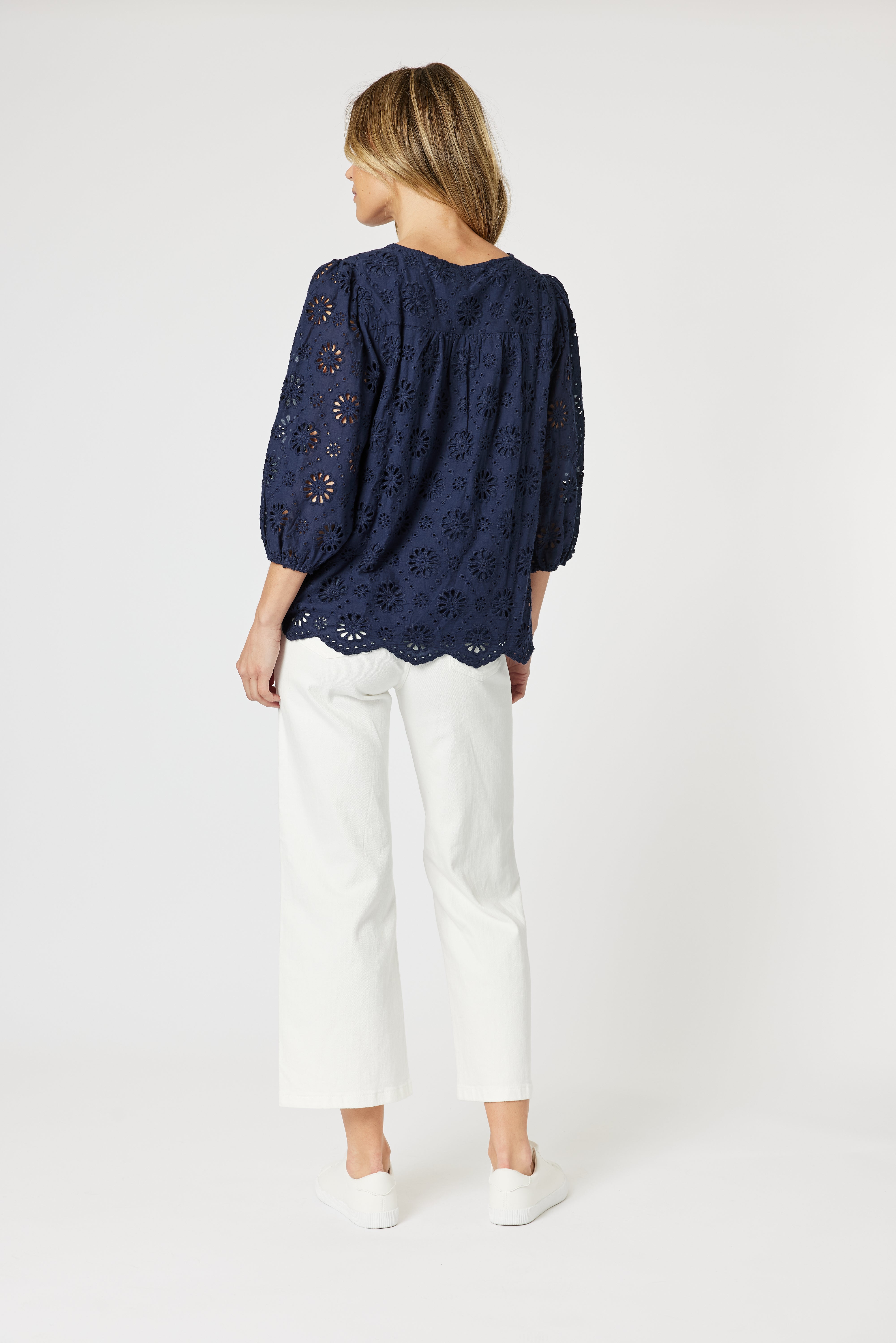 Gordon Smith Jasmine Top - Navy