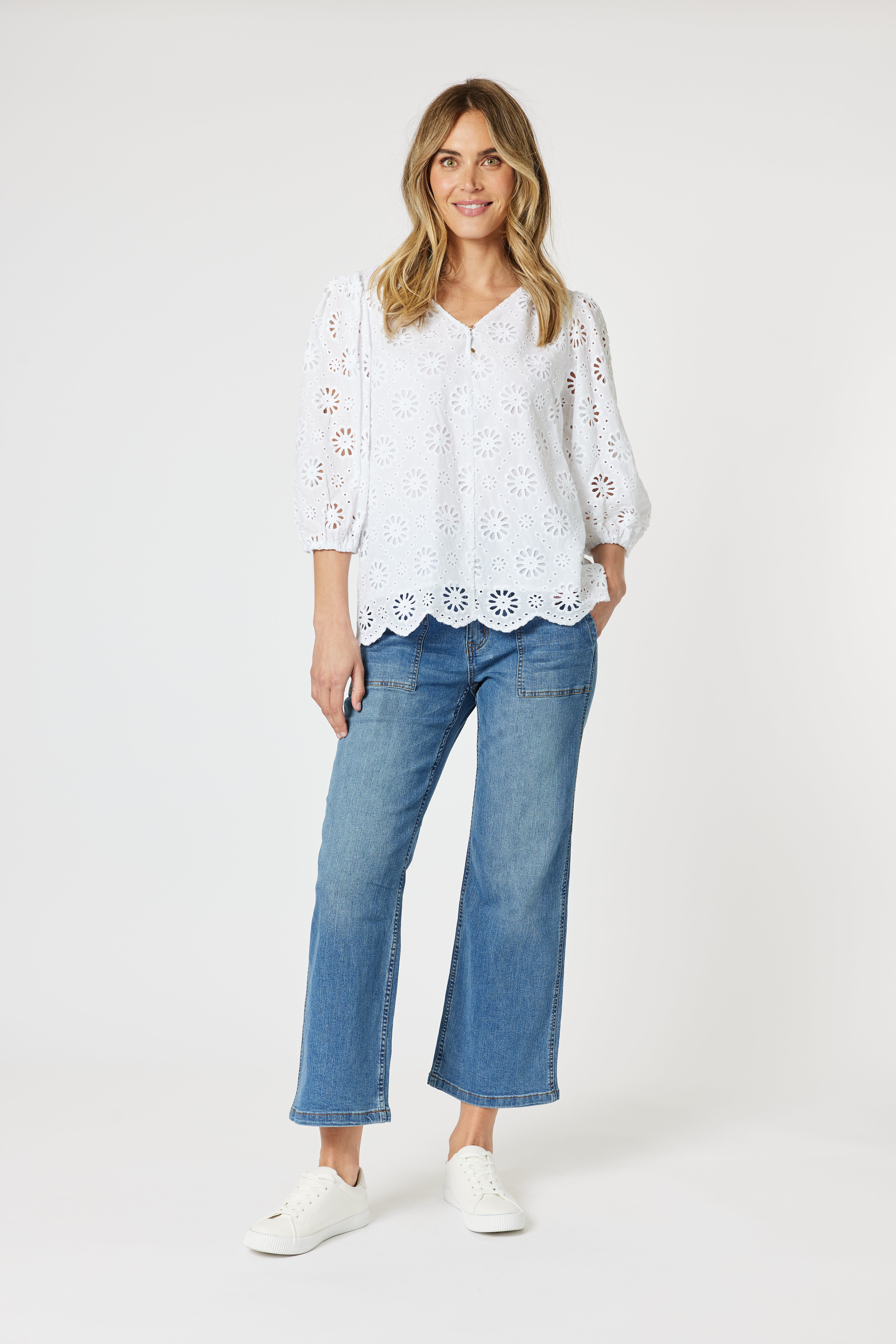 Gordon Smith Jasmine Top - White