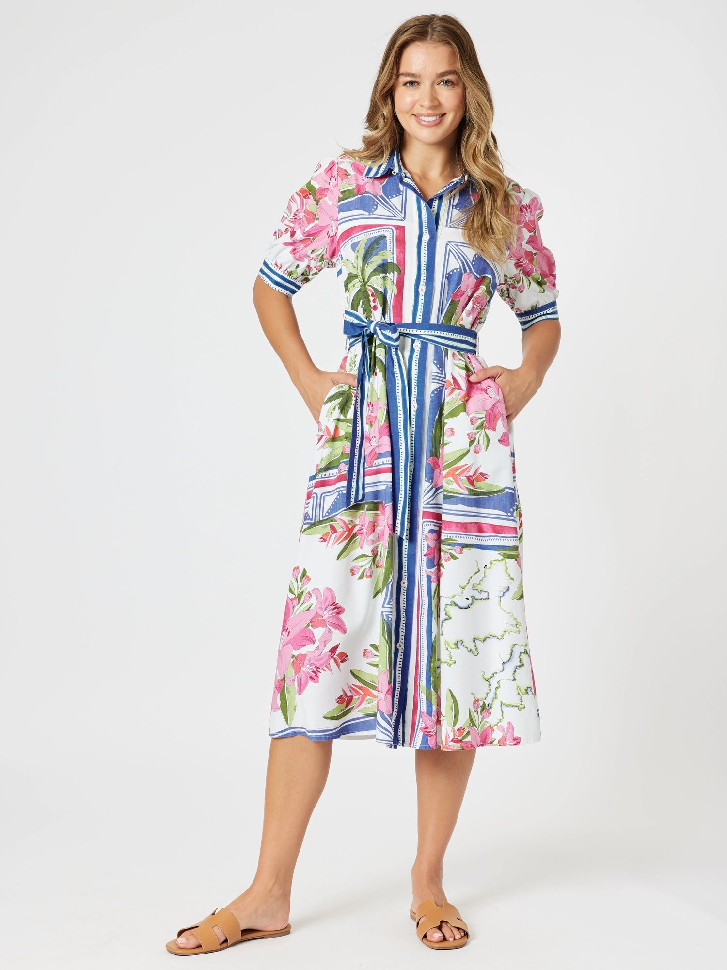 Gordon Smith Monoco Dress - Sandinia Blue