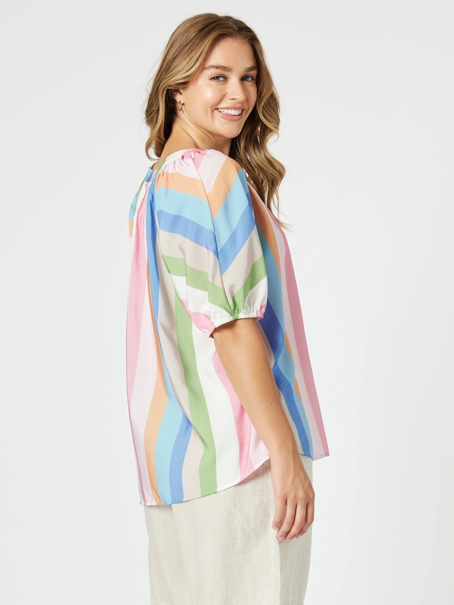 Threadz Lucy Stripe Top