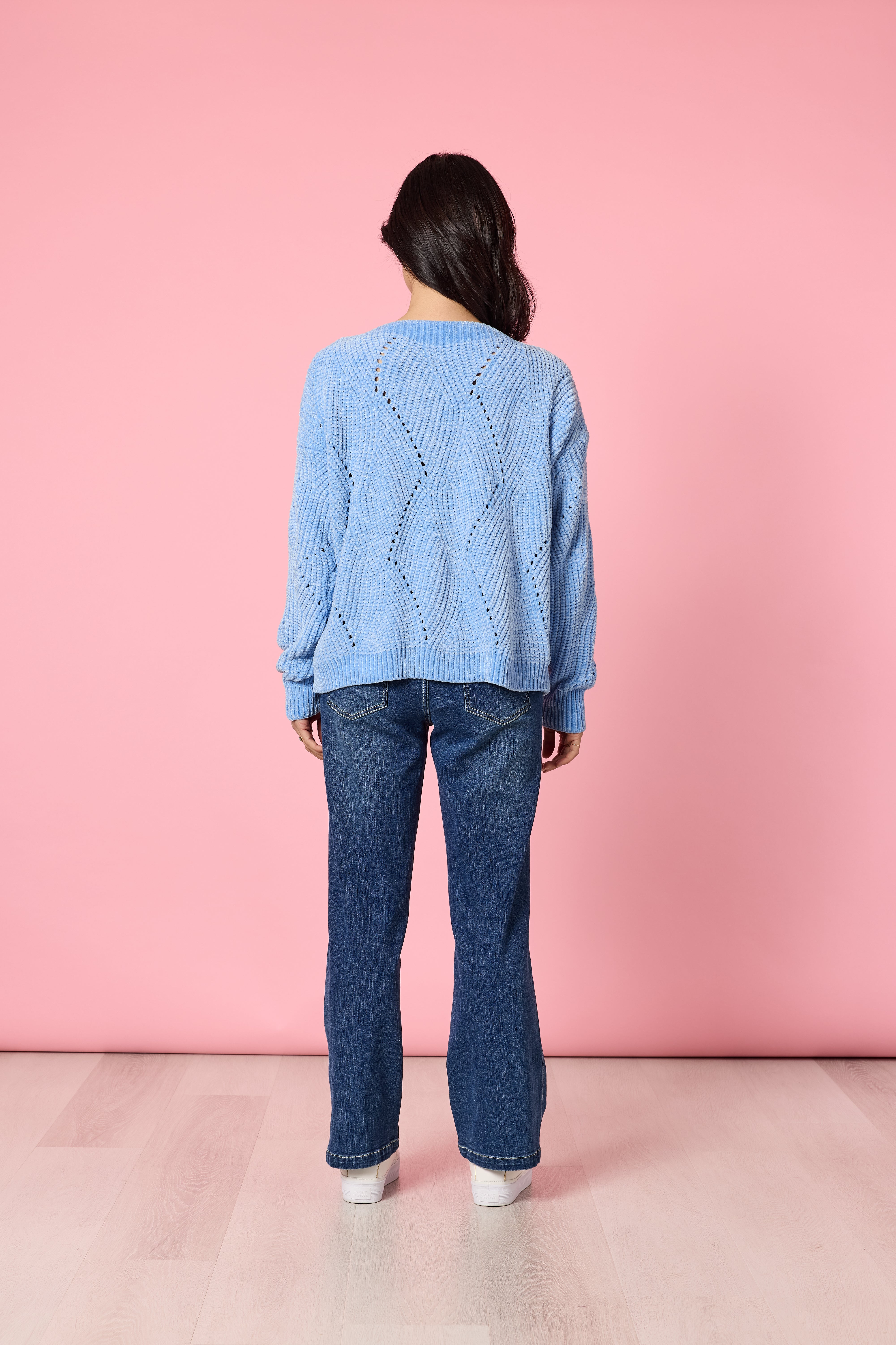 Gordon Smith Tenille Knit - Blue