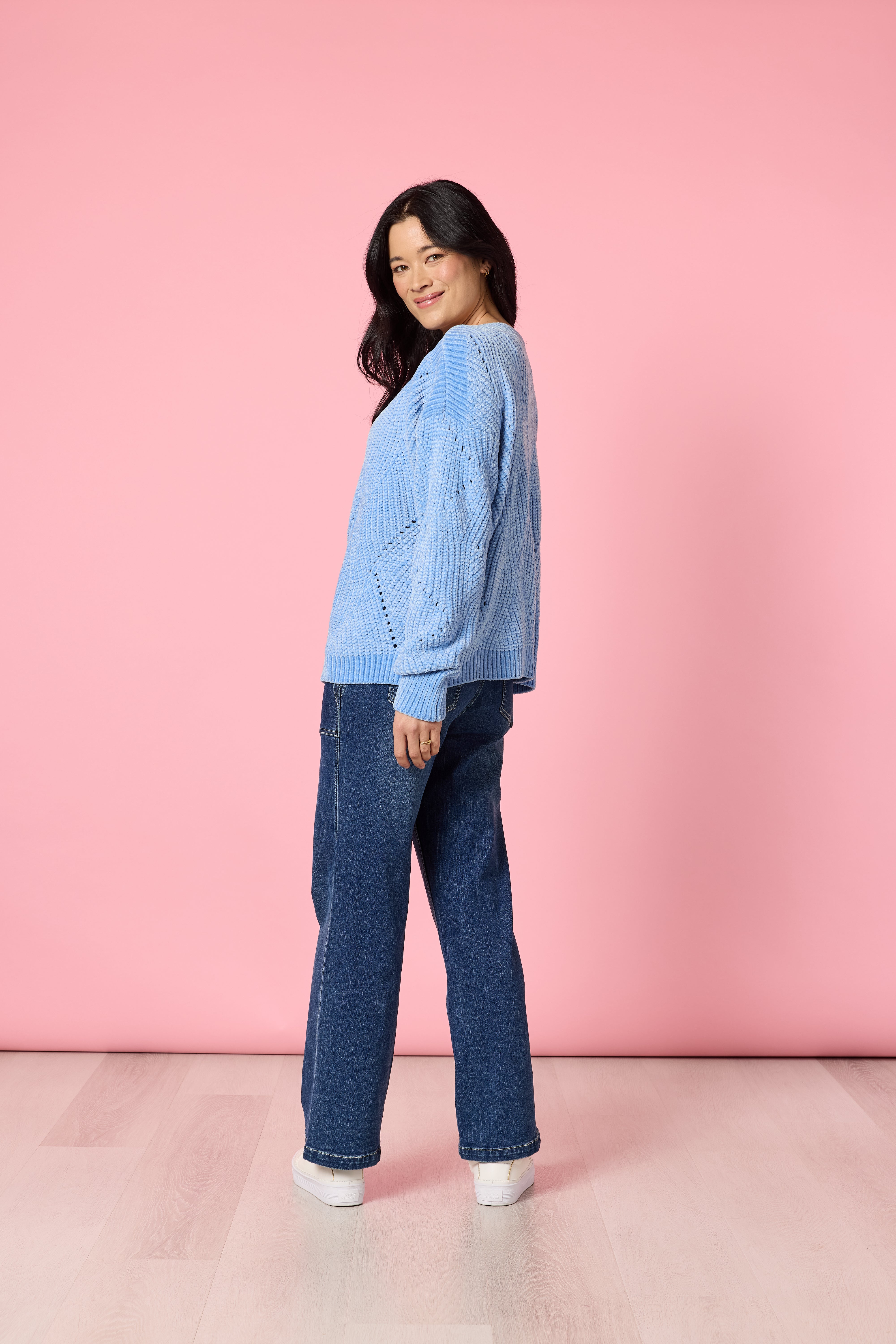 Gordon Smith Tenille Knit - Blue