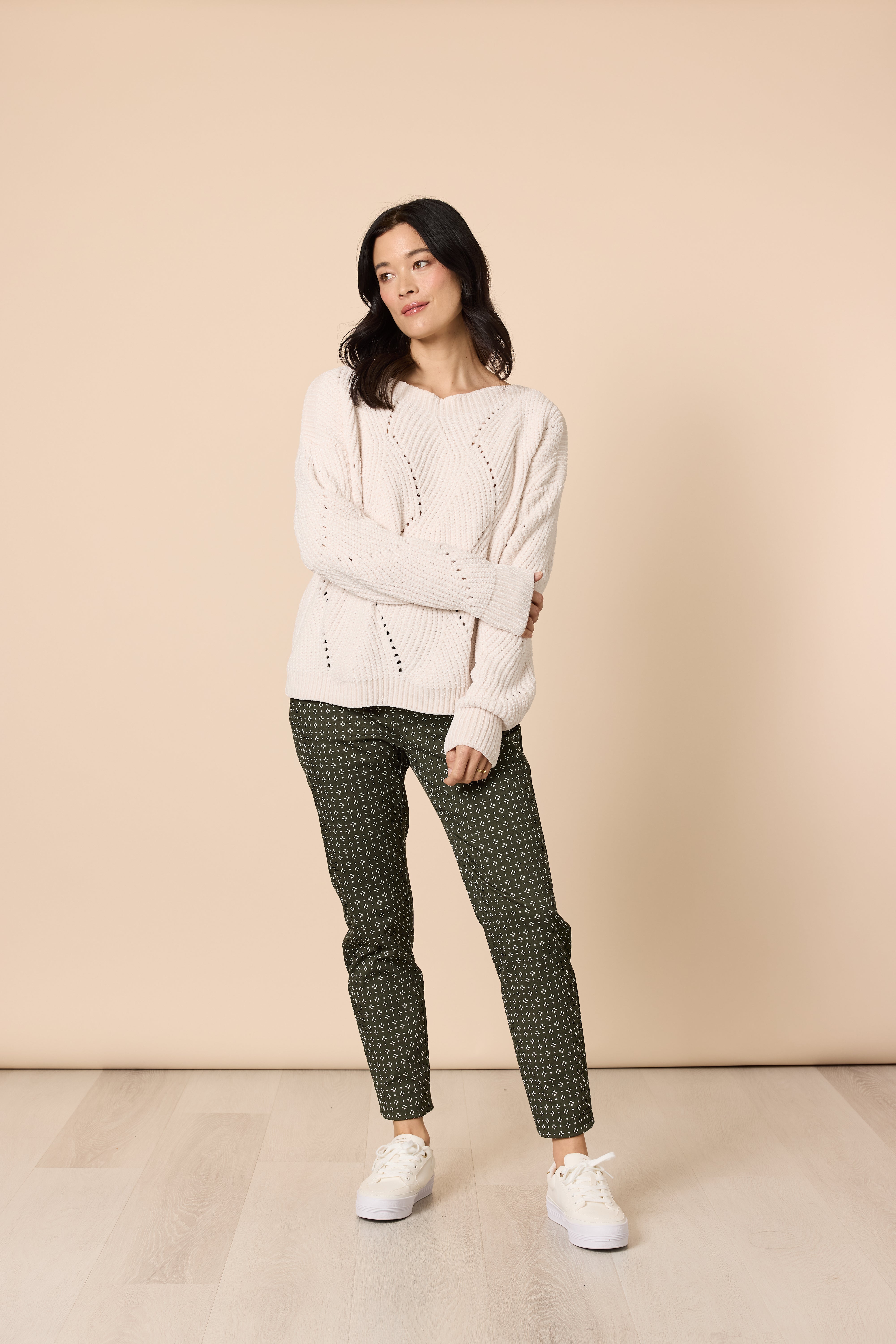 Gordon Smith Tenille Knit - Ivory