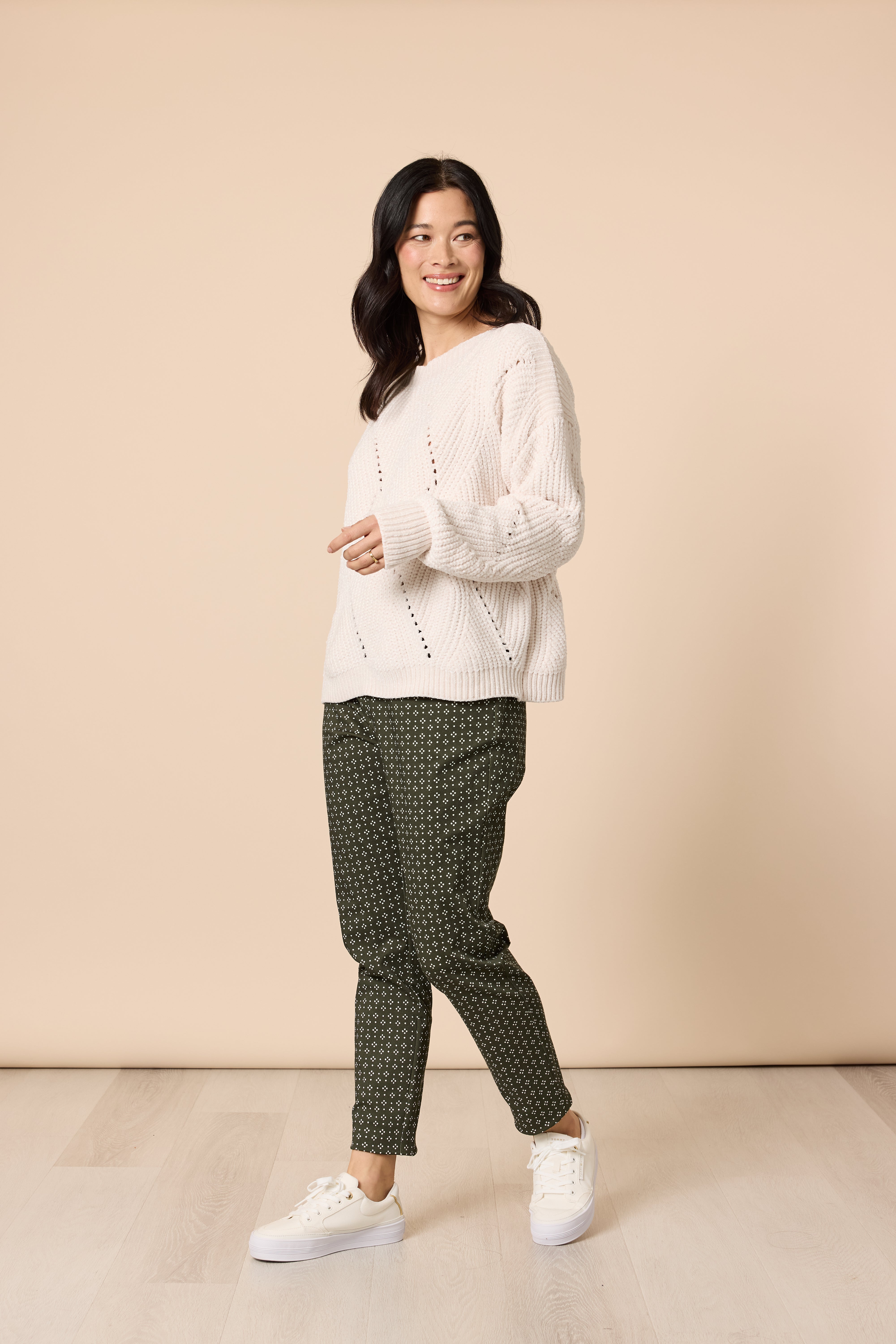 Gordon Smith Tenille Knit - Ivory