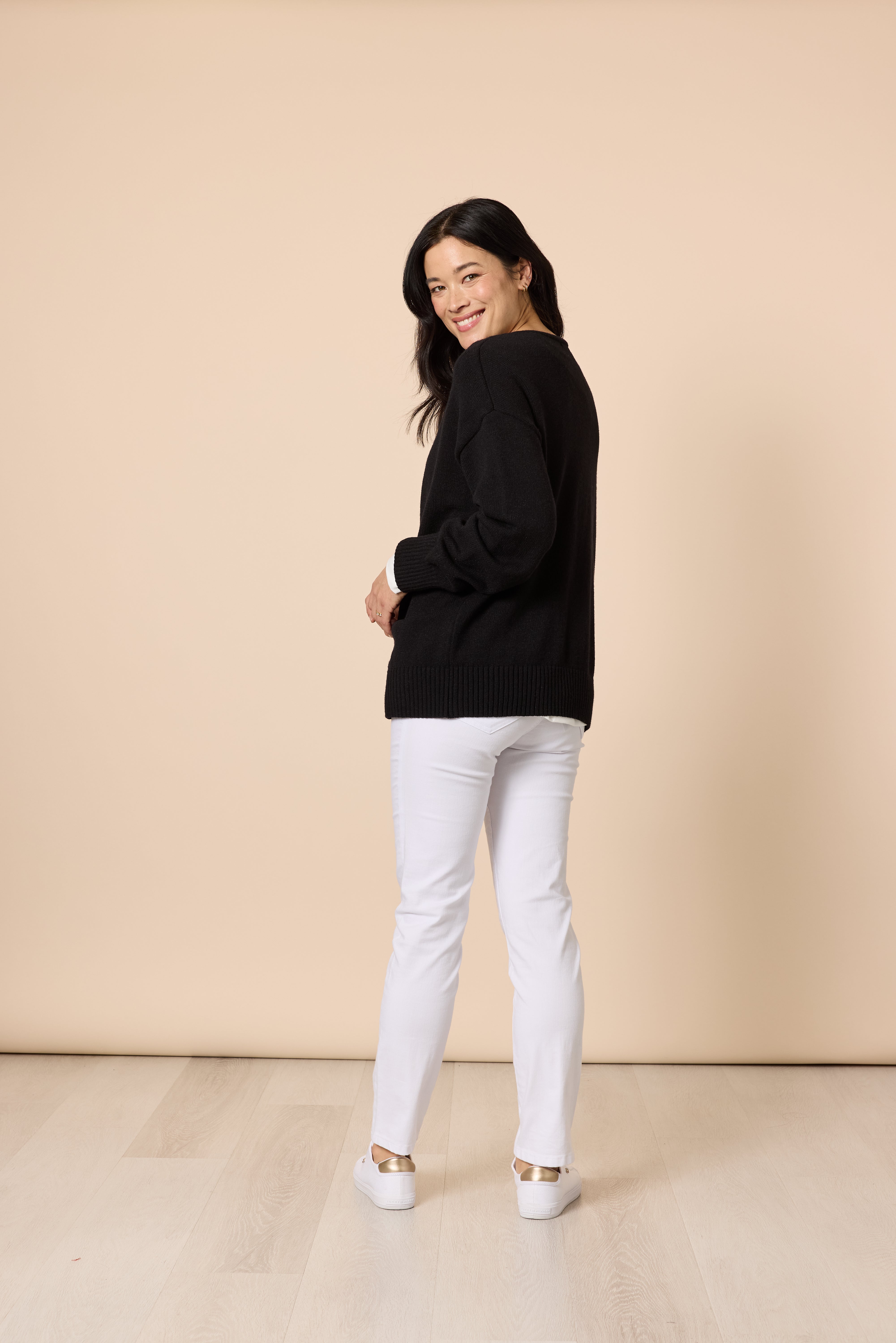 Gordon Smith Manhattan Zip Cardi - Black