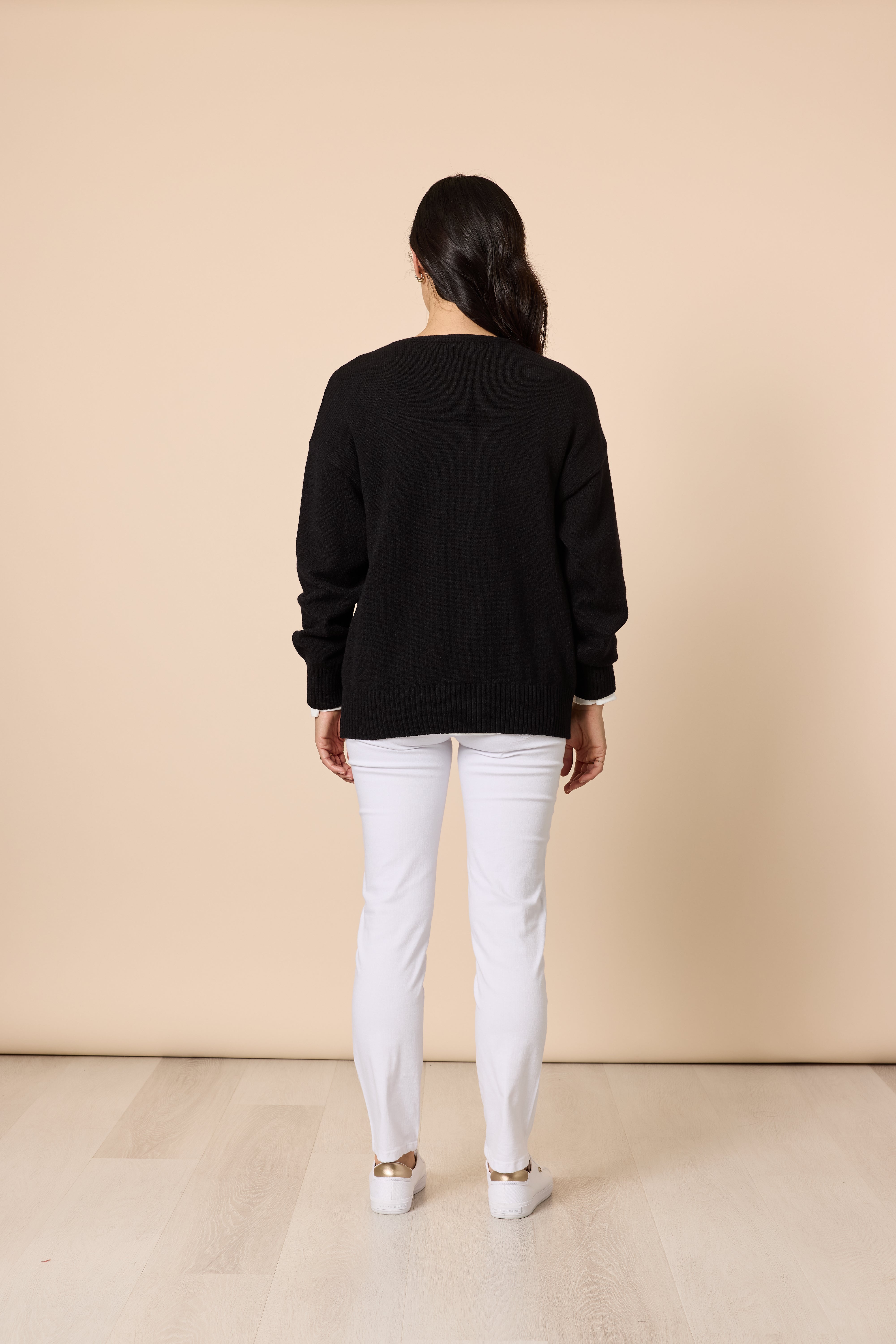 Gordon Smith Manhattan Zip Cardi - Black