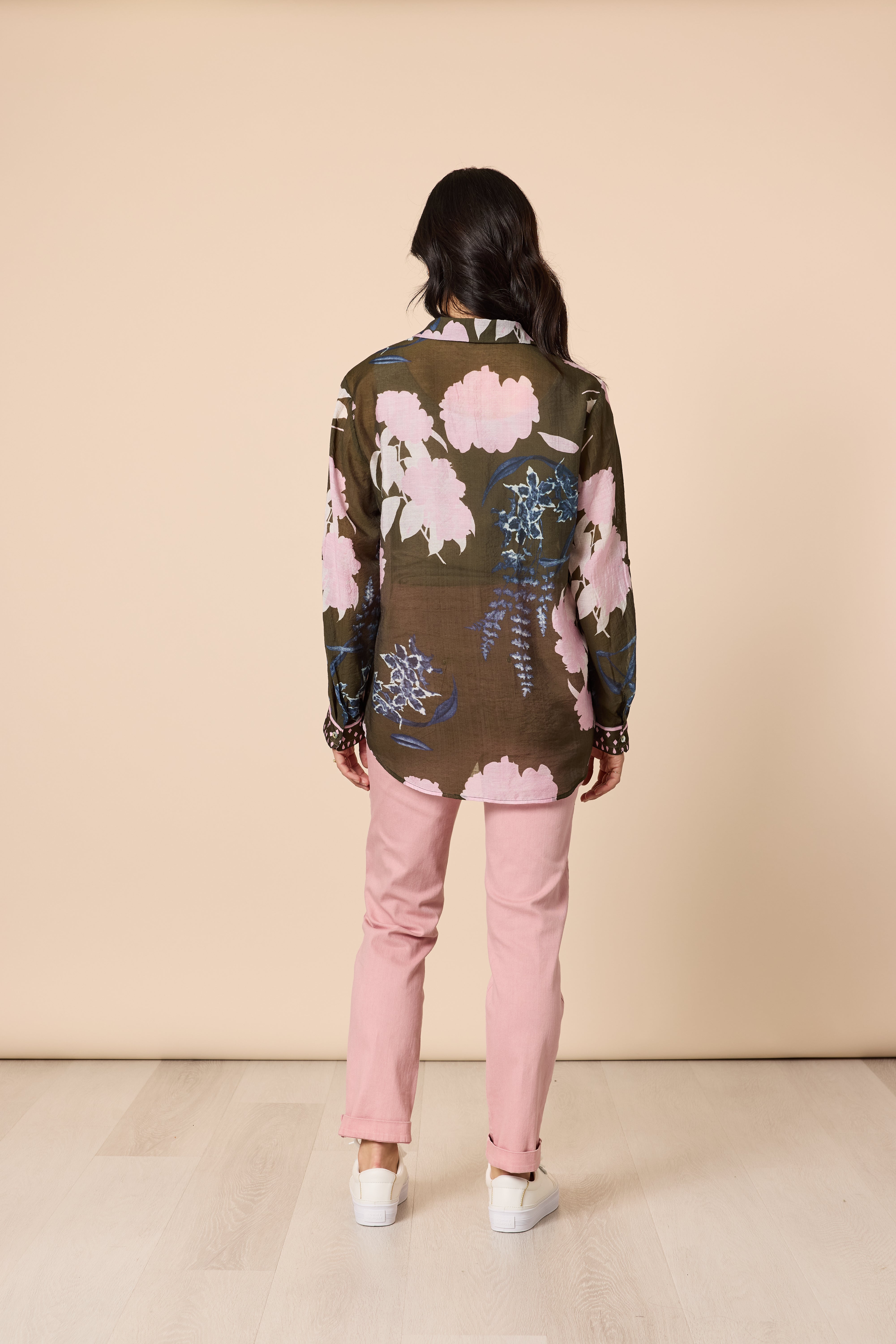 Gordon Smith Colorado Print Shirt - Khaki Multi