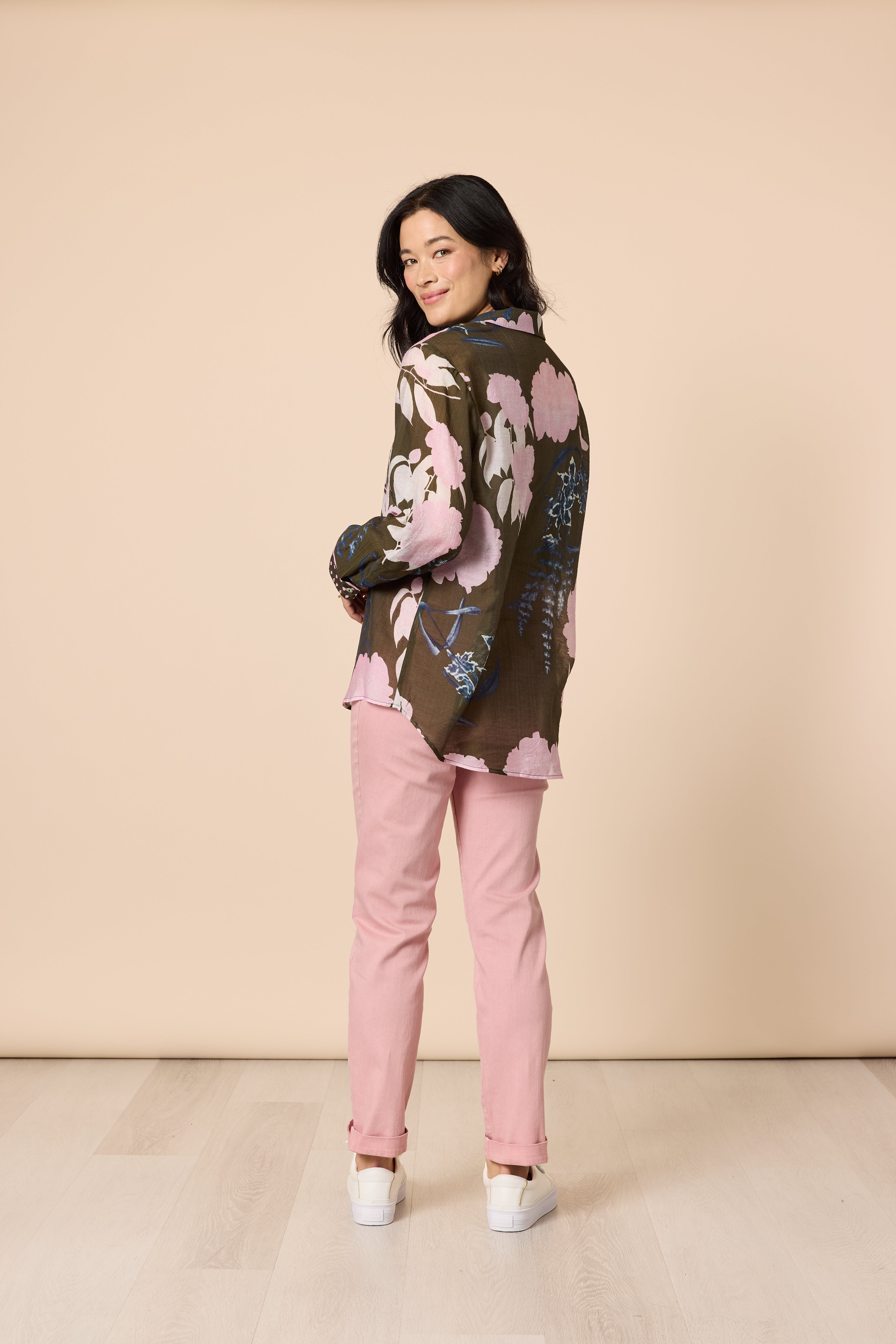 Gordon Smith Colorado Print Shirt - Khaki Multi