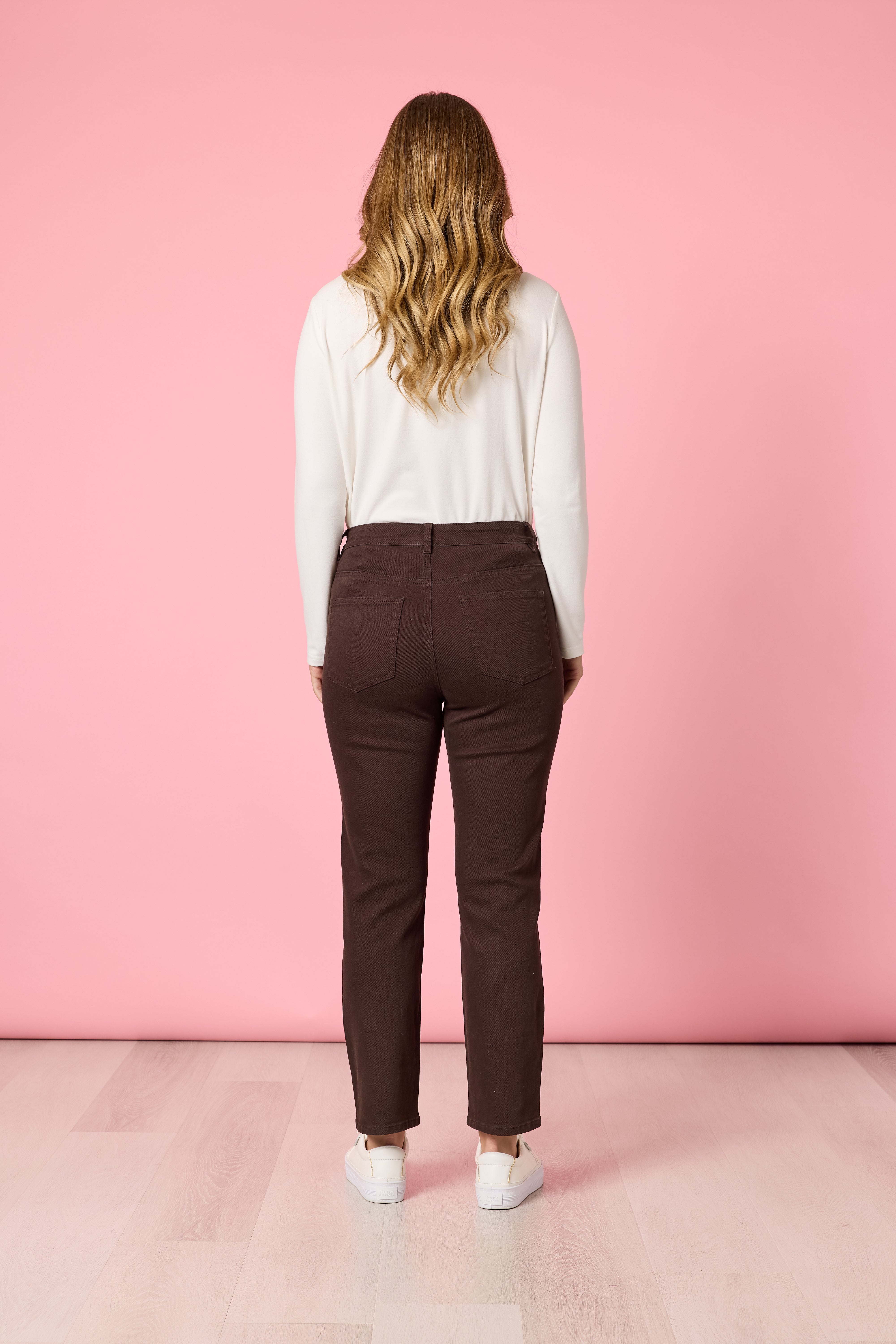 Gordon Smith Miracle Slim Leg Denim Jean - Coffee