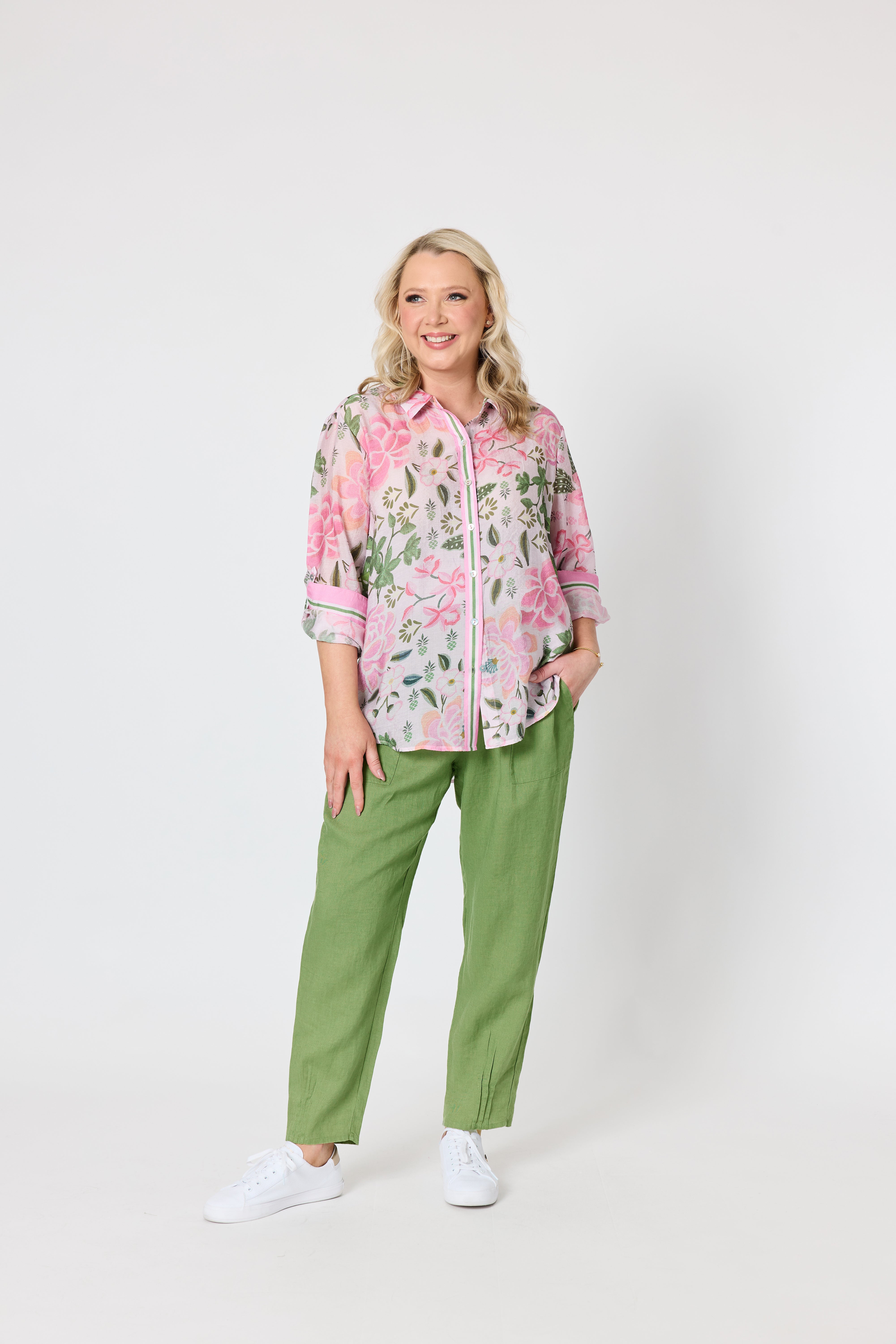 Gordon Smith Desert Oasis Shirt - Musk Multi